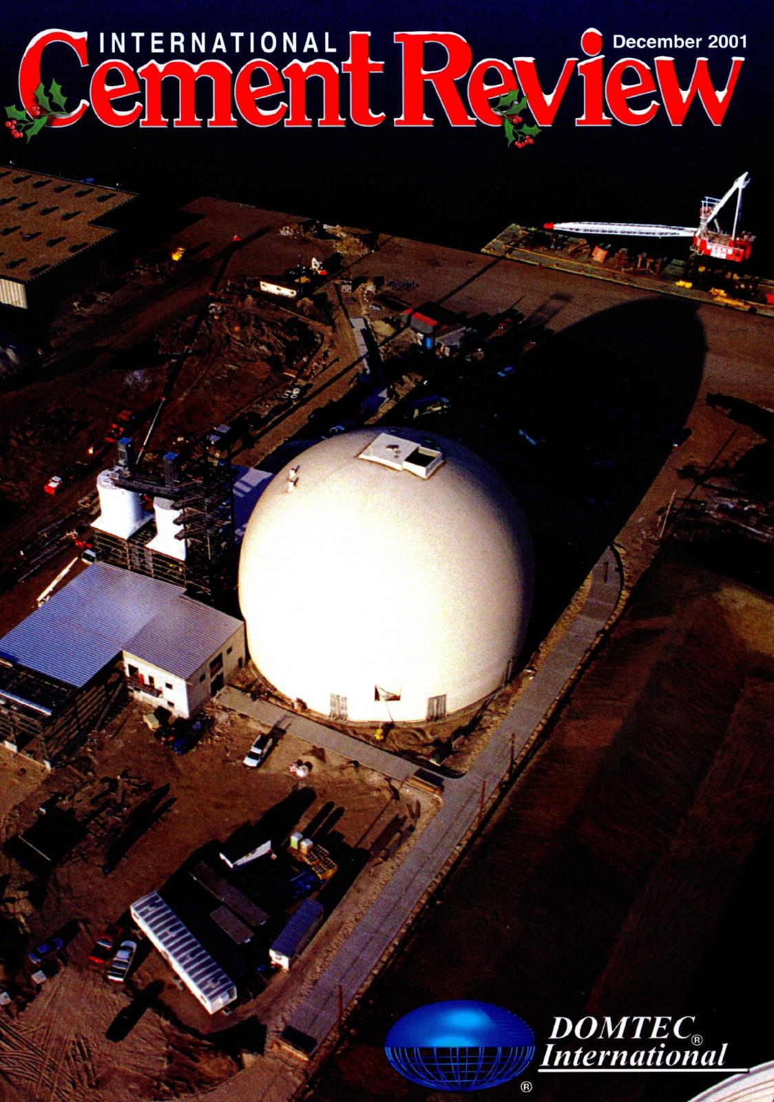 Cover of International Cement Review - December 2001