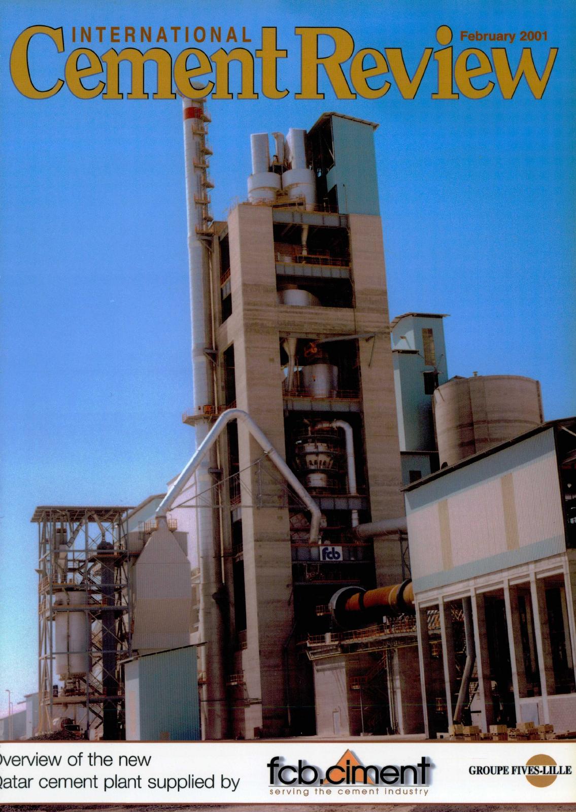Cover of International Cement Review - February 2001