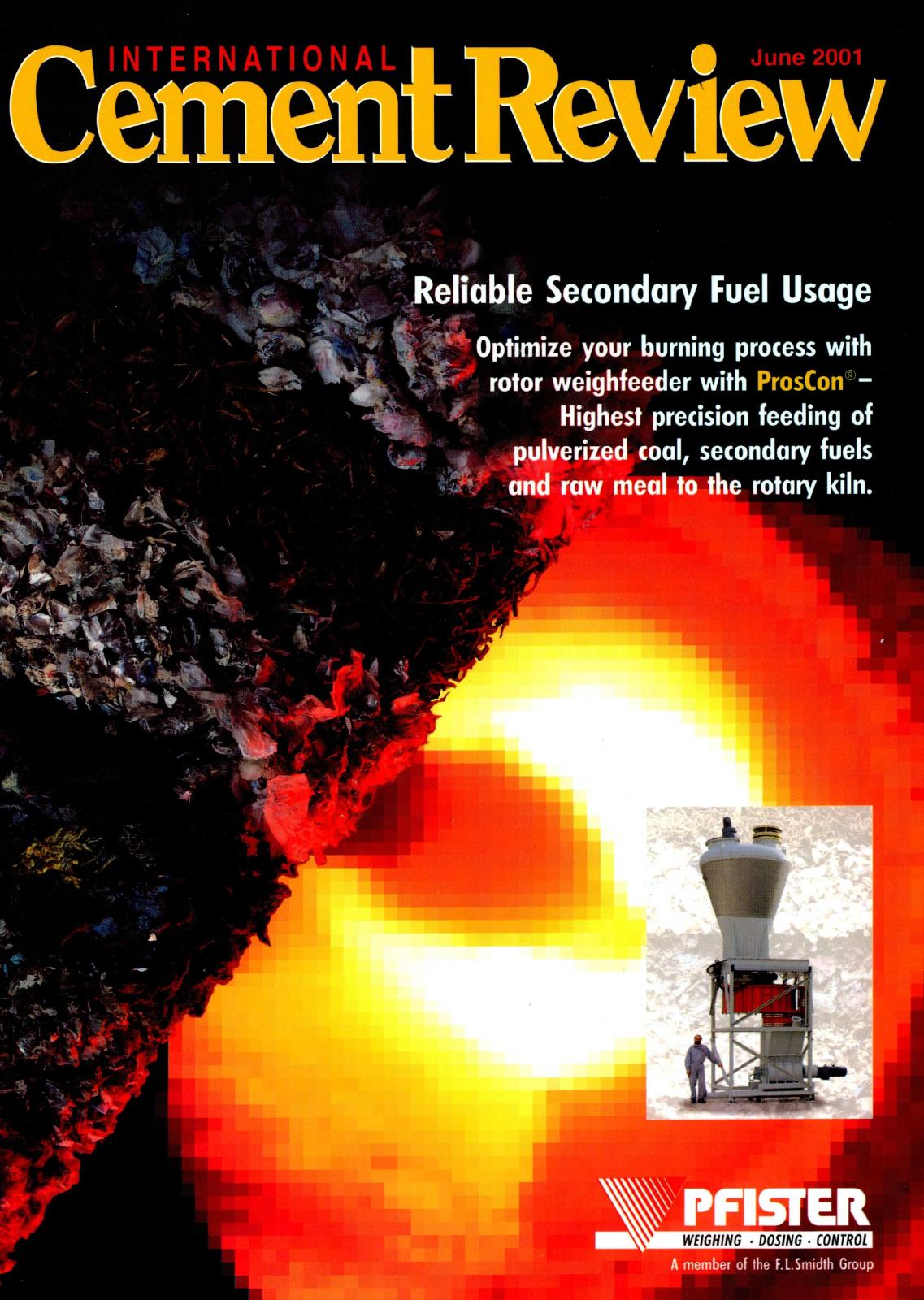 Cover of International Cement Review - June 2001