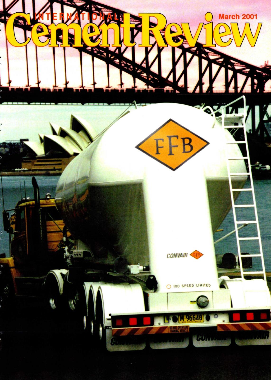 Cover of International Cement Review - March 2001