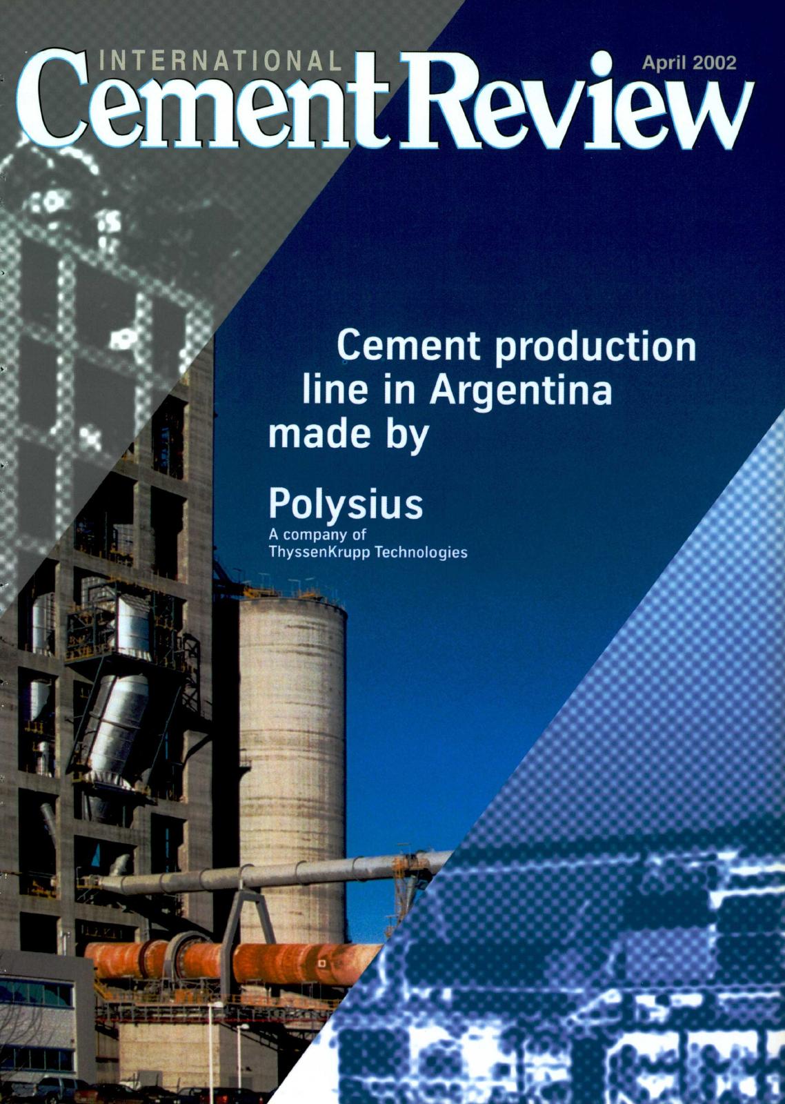 Cover of International Cement Review - April 2002