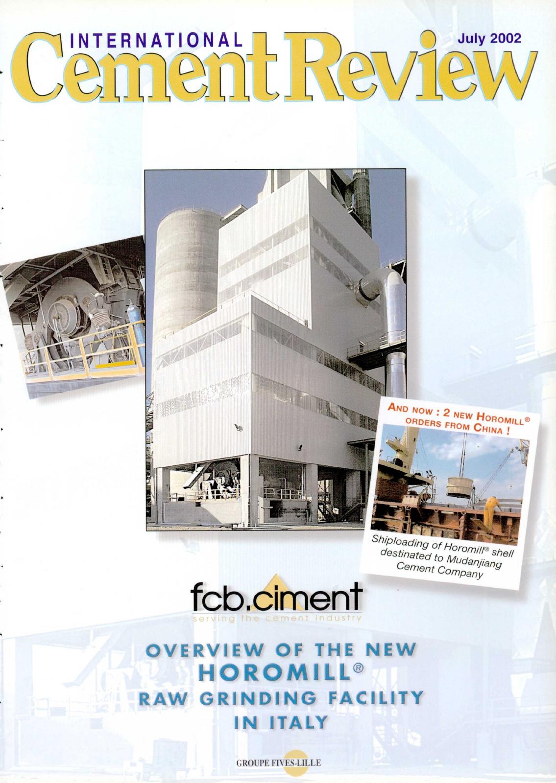 Cover of International Cement Review - July 2002