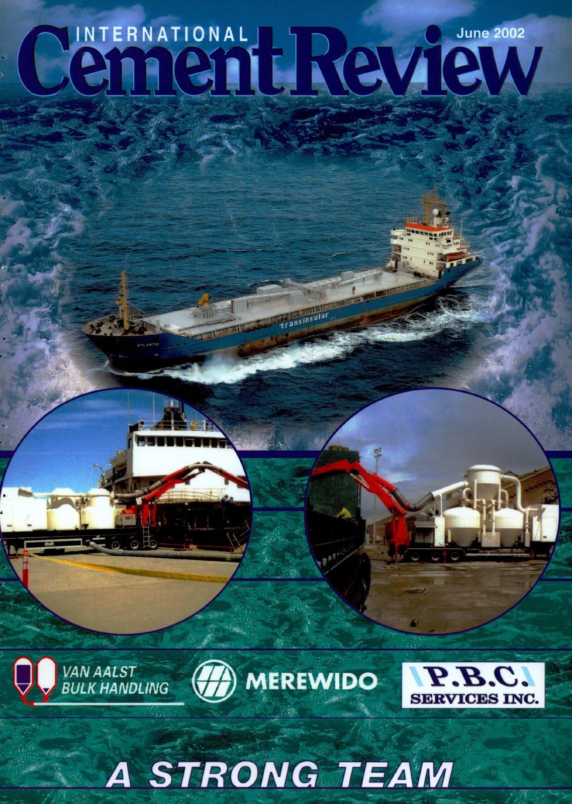 Cover of International Cement Review - June 2002