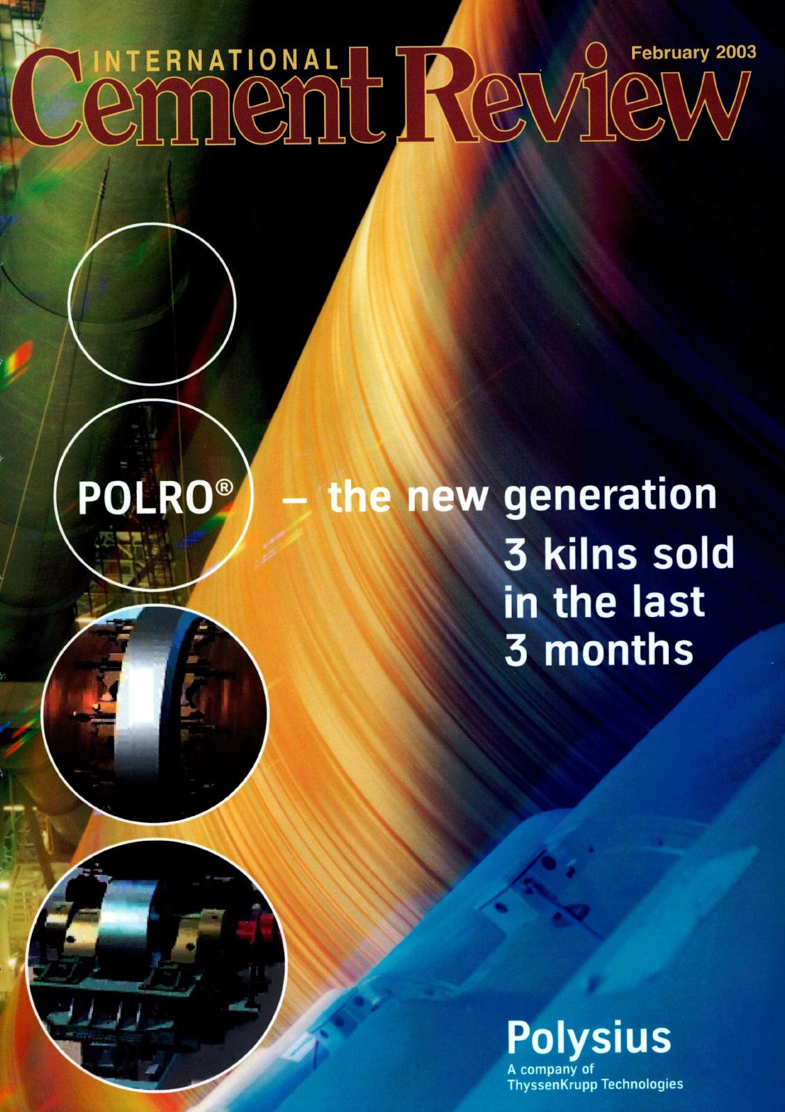 Cover of International Cement Review - February 2003