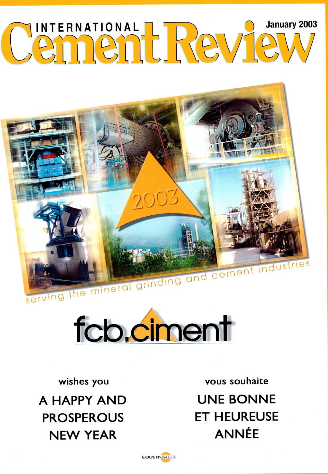 Cover of International Cement Review - January 2003