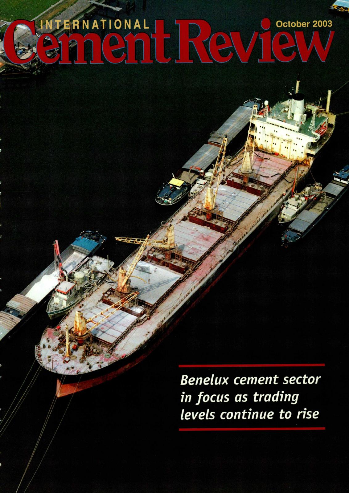 Cover of International Cement Review - October 2003
