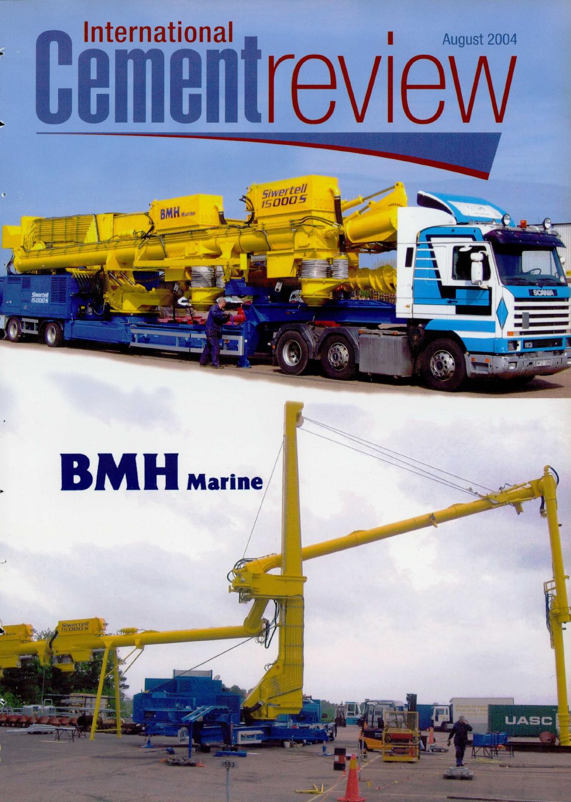 Cover of International Cement Review - August 2004