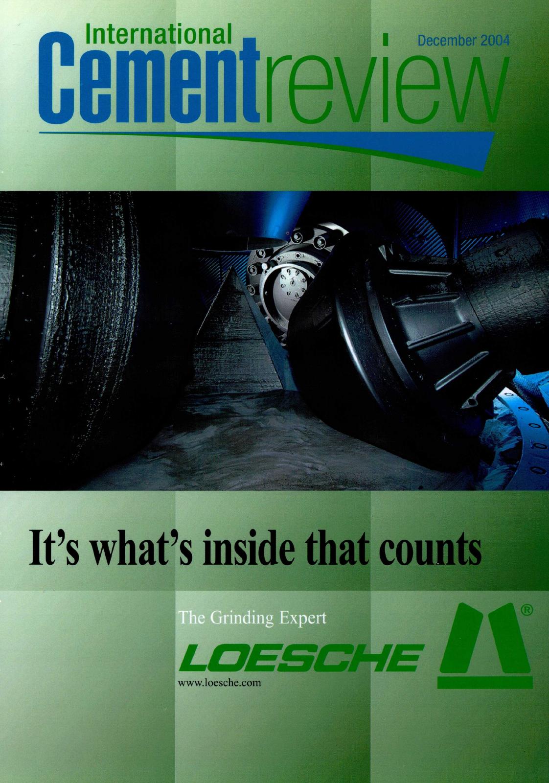 Cover of International Cement Review - December 2004