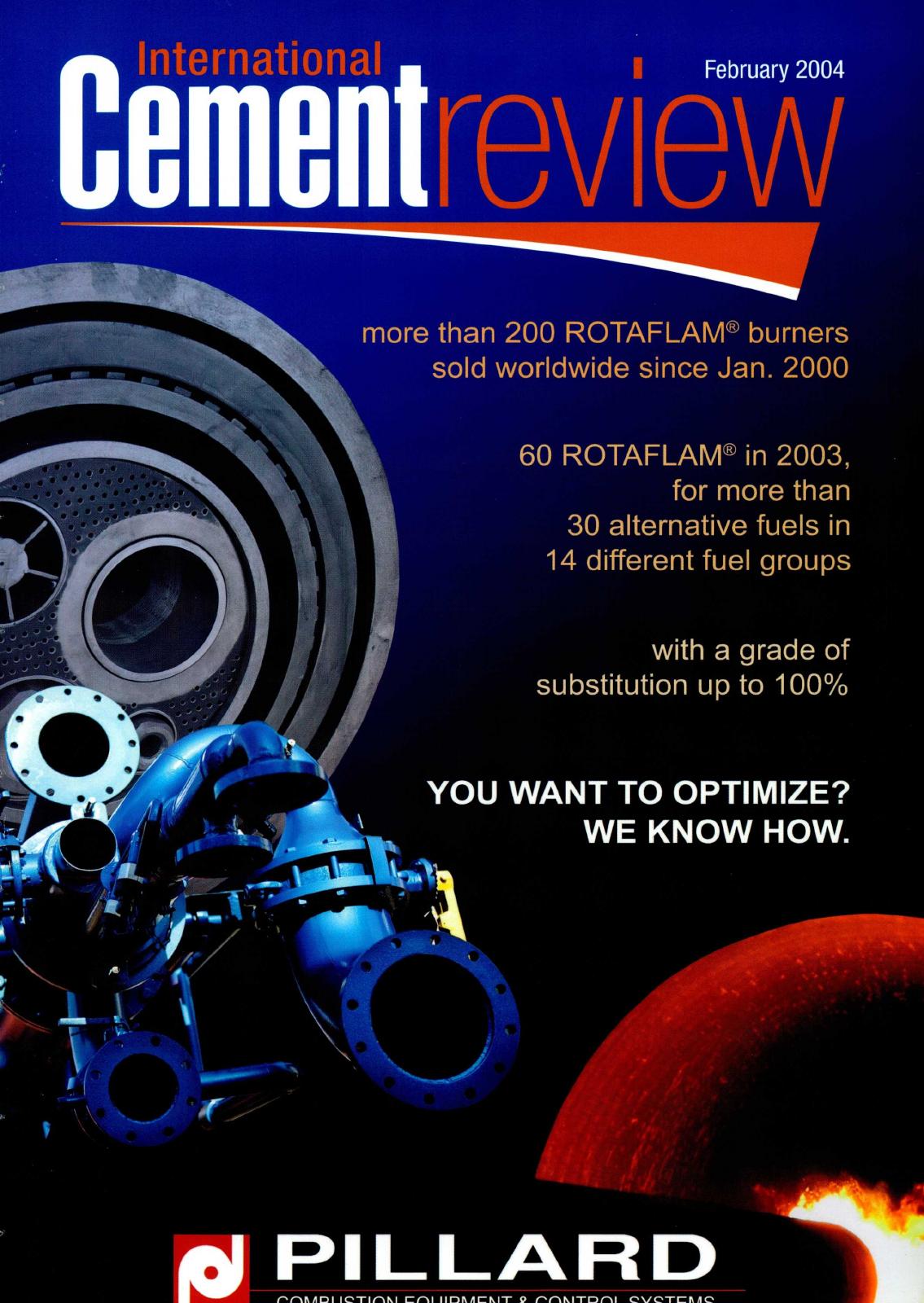 Cover of International Cement Review - February 2004
