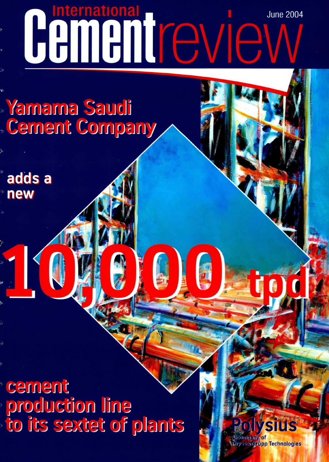 Cover of International Cement Review - June 2004