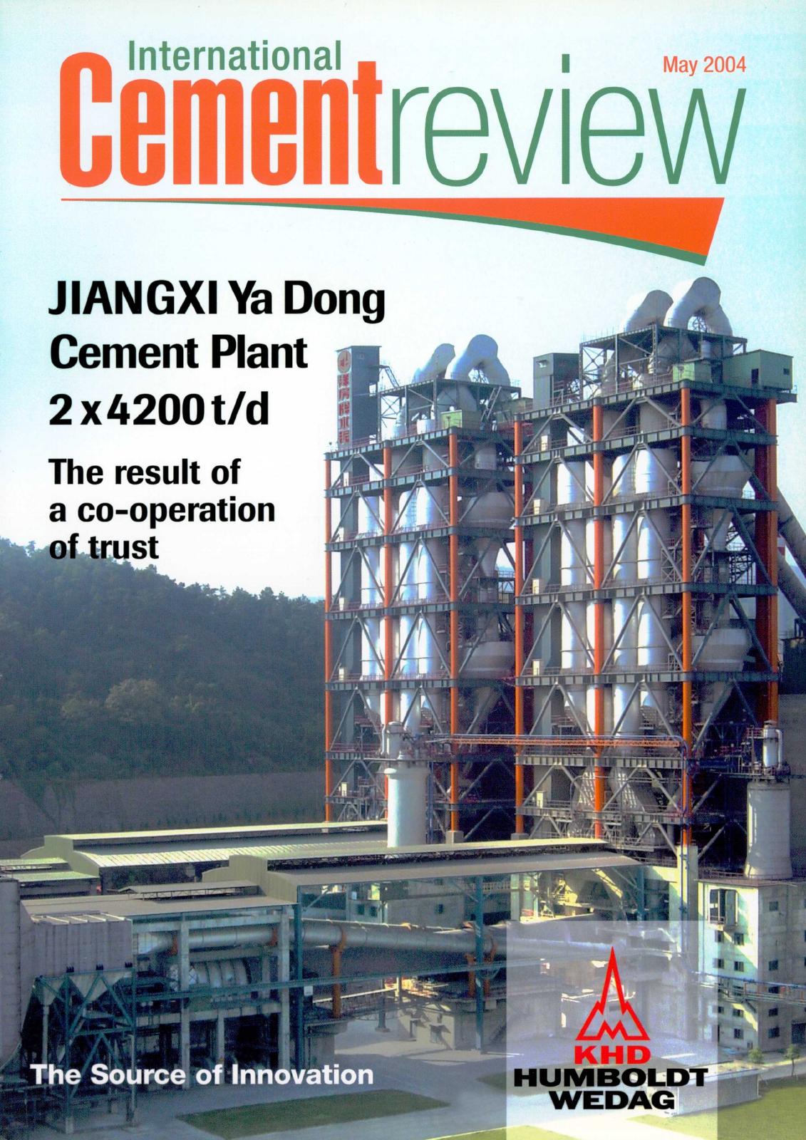 Cover of International Cement Review - May 2004