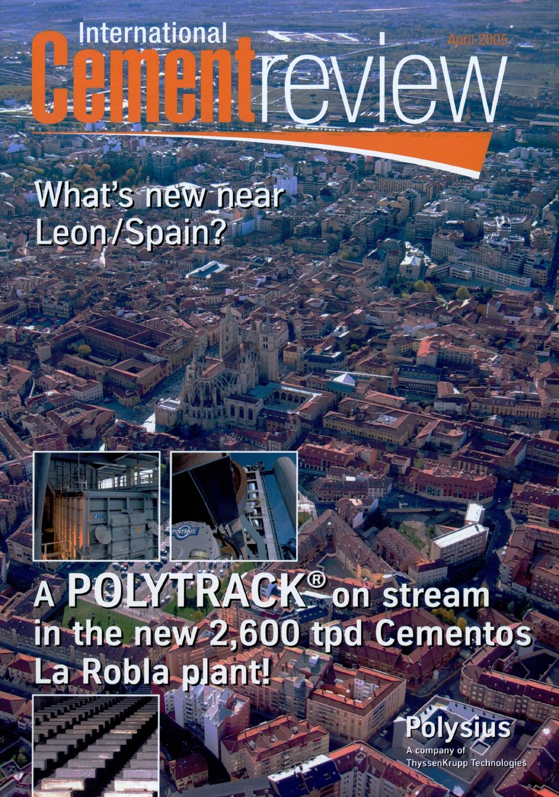 Cover of International Cement Review - April 2005