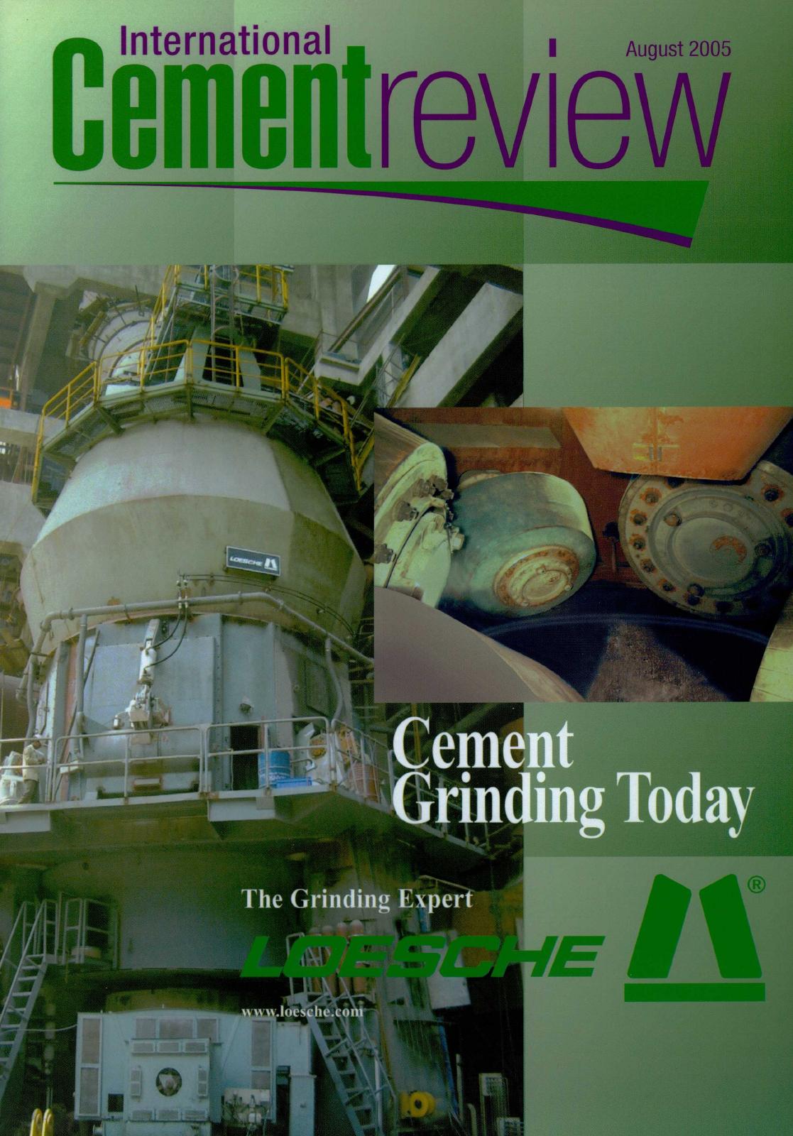 Cover of International Cement Review - August 2005