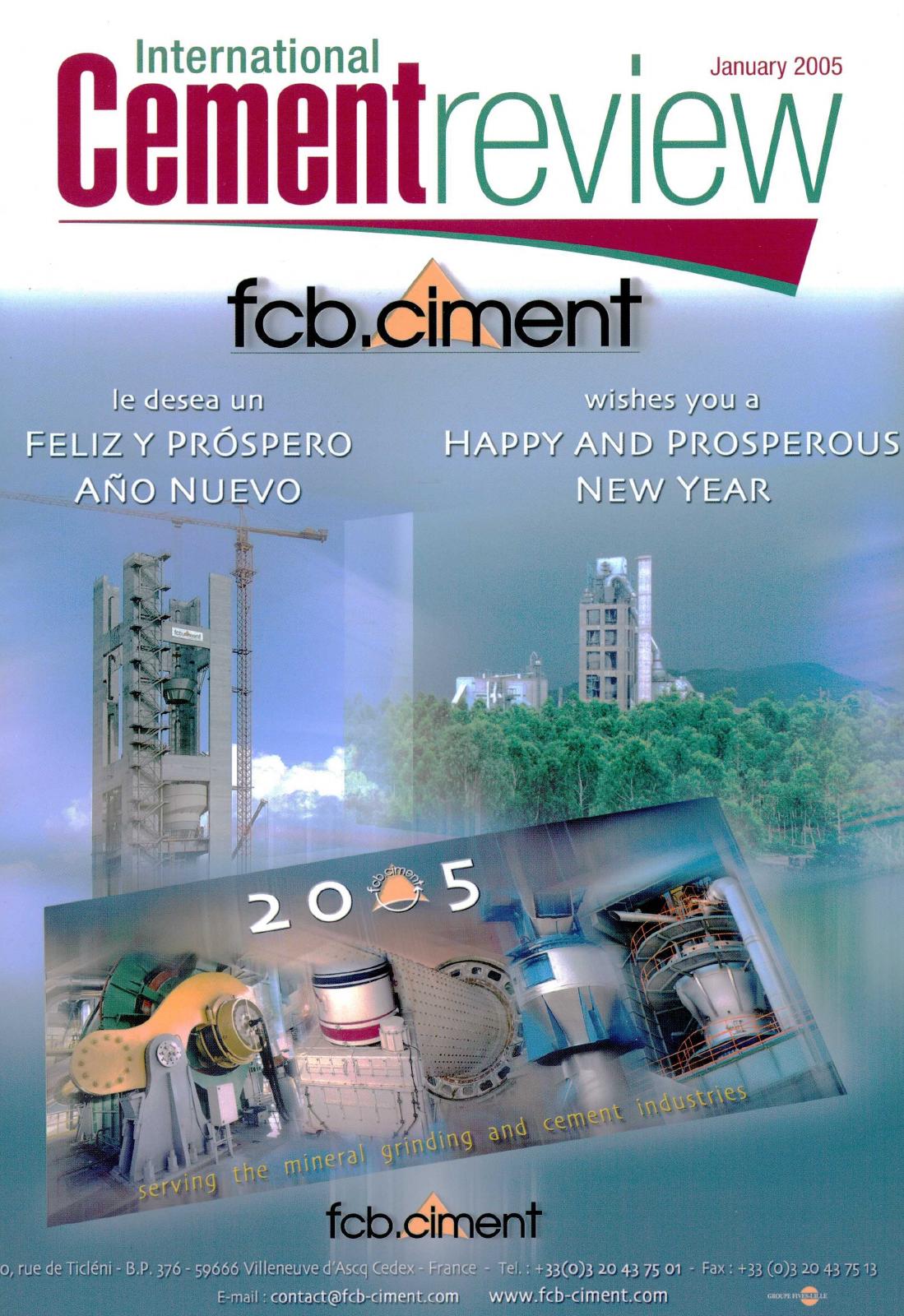 Cover of International Cement Review - January 2005
