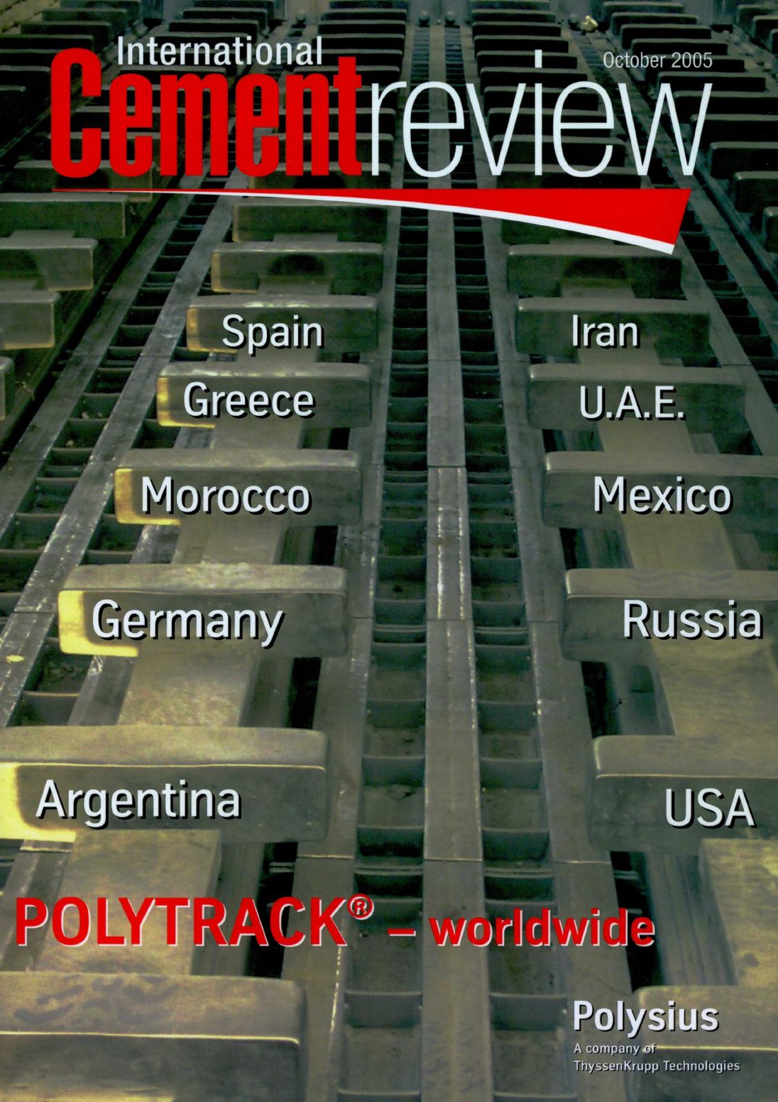 Cover of International Cement Review - October 2005
