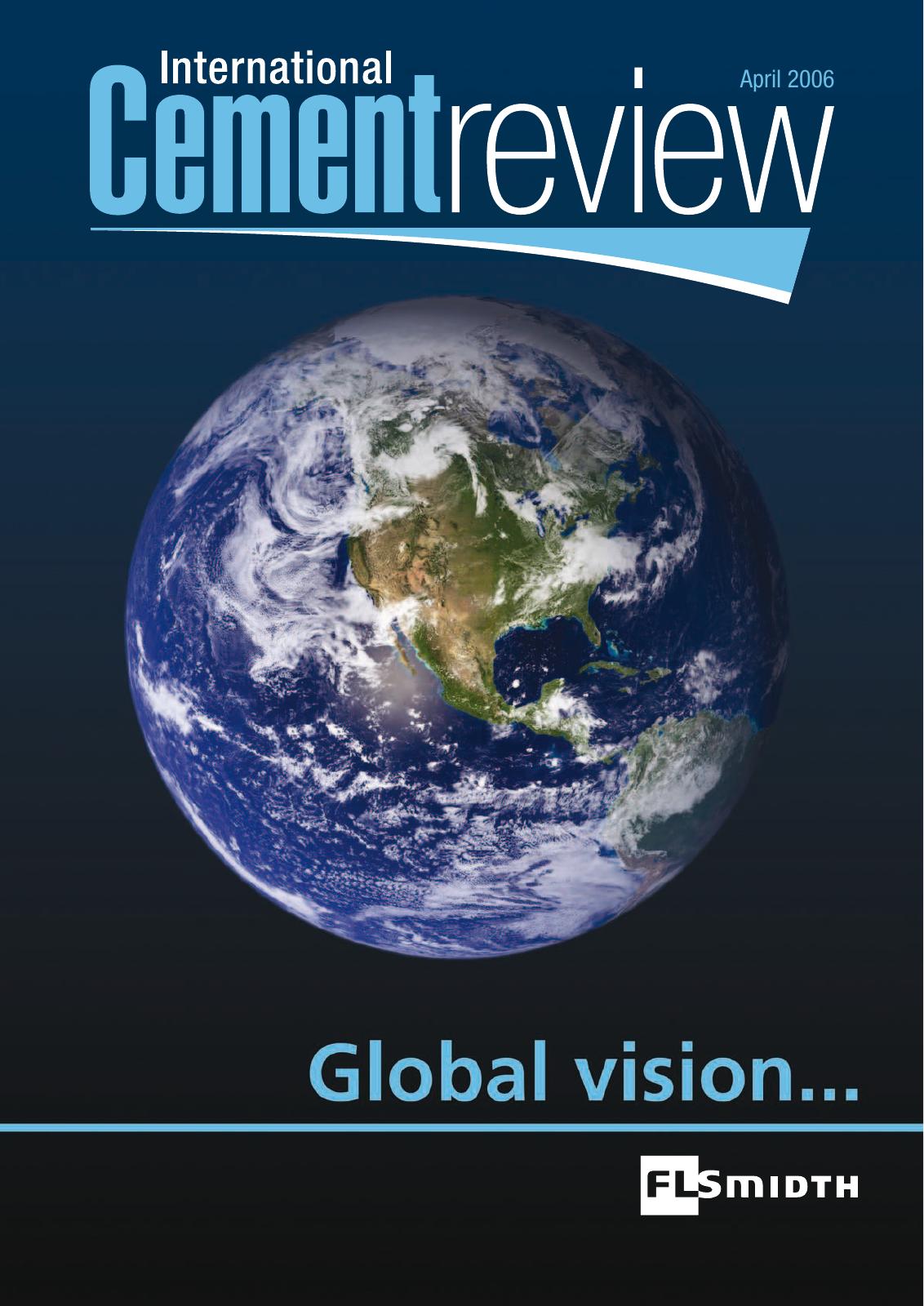 Cover of International Cement Review - April 2006