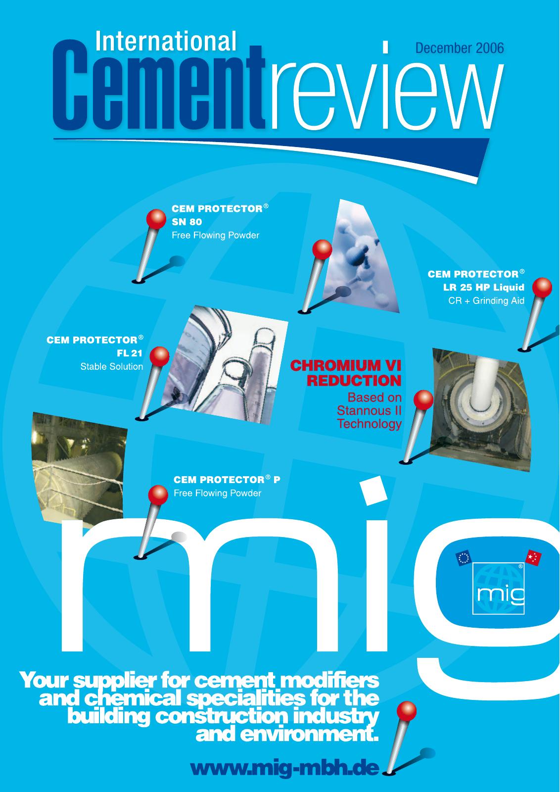 Cover of International Cement Review - December 2006