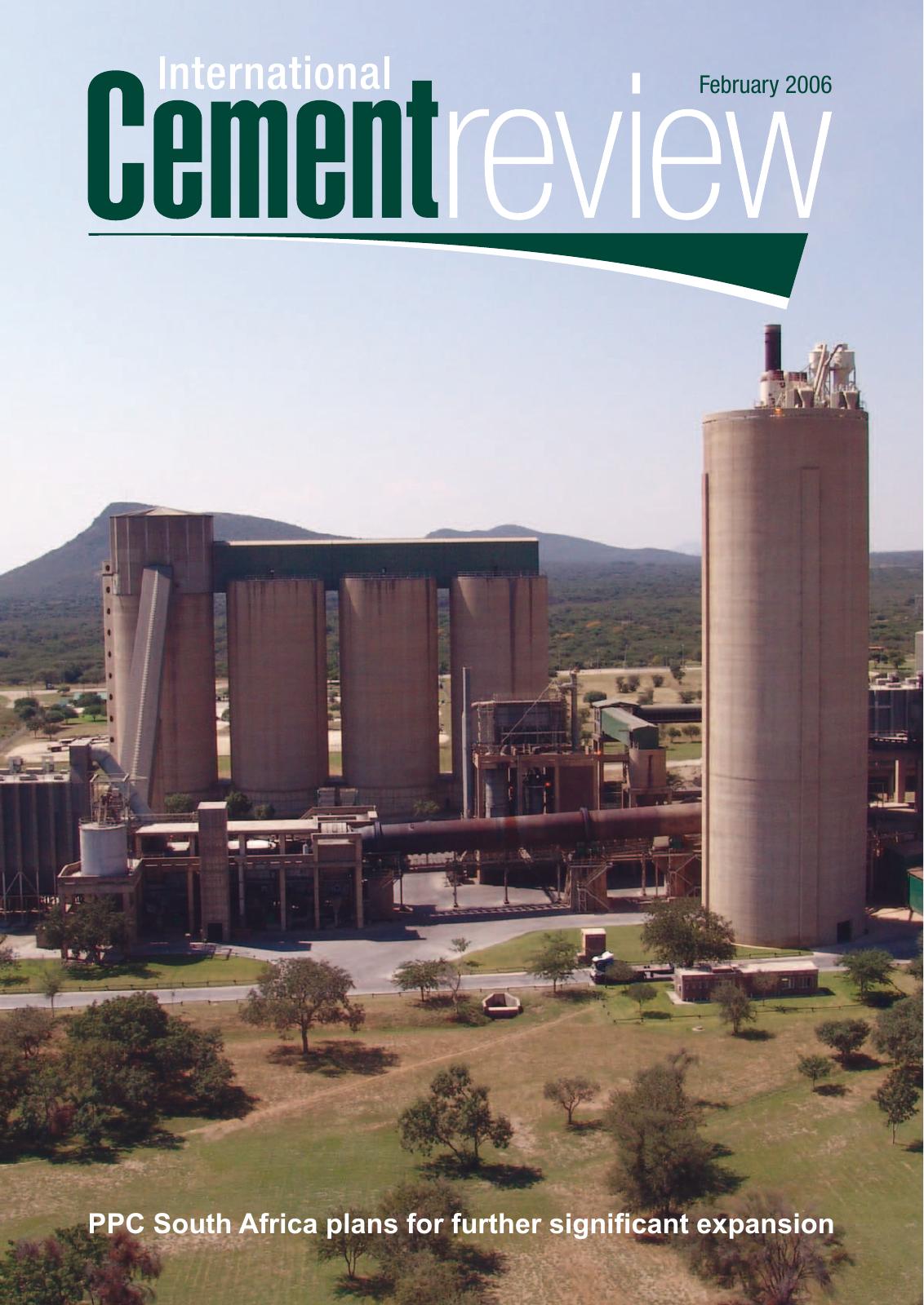 Cover of International Cement Review - February 2006