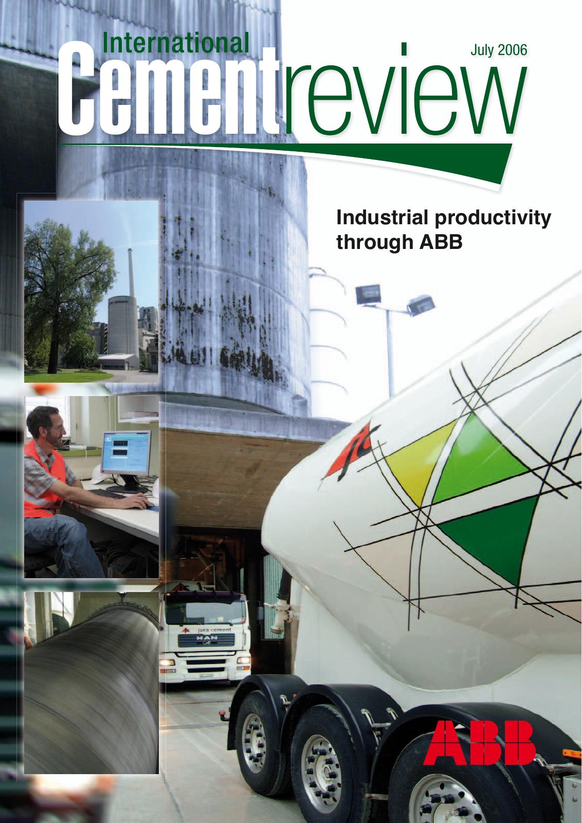 Cover of International Cement Review - July 2006