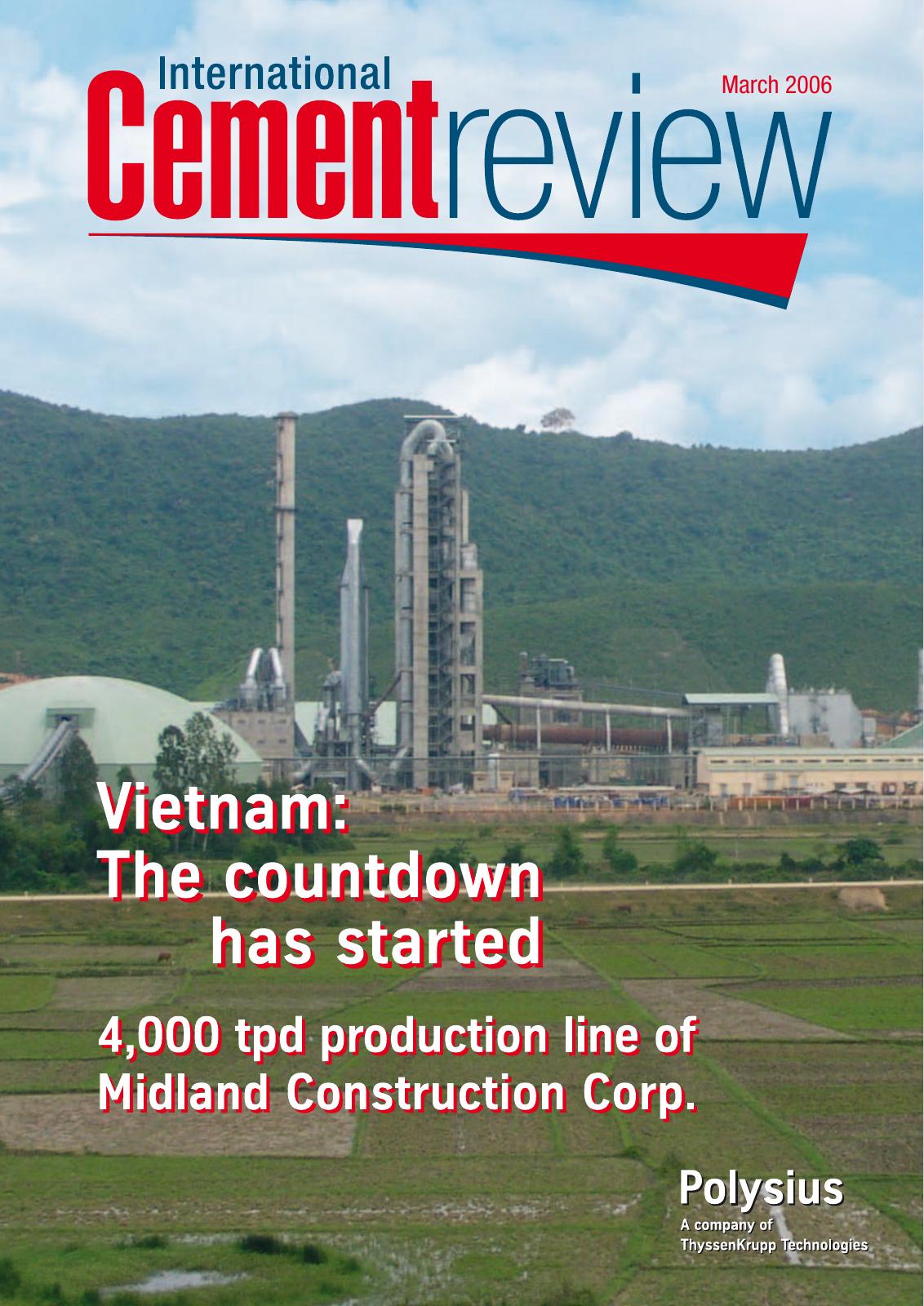 Cover of International Cement Review - March 2006