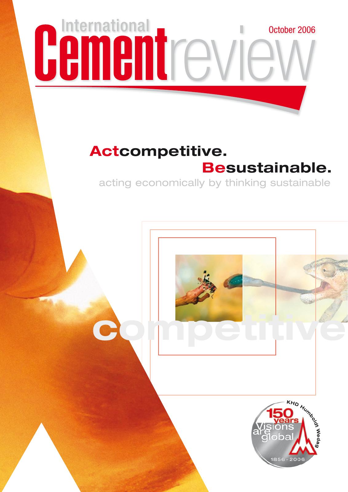 Cover of International Cement Review - October 2006