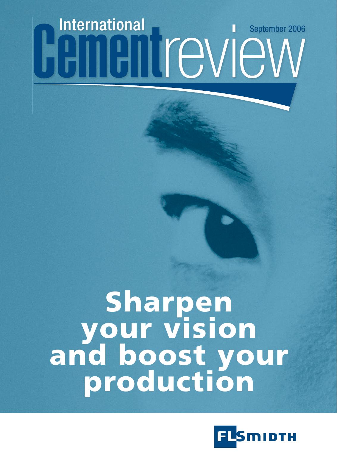 Cover of International Cement Review - September 2006