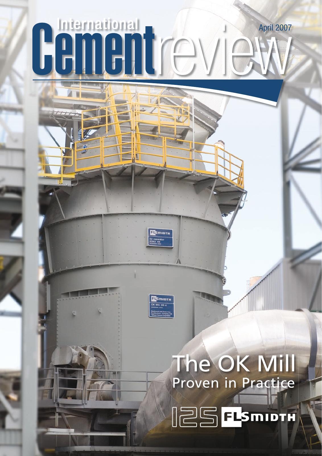 Cover of International Cement Review - April 2007