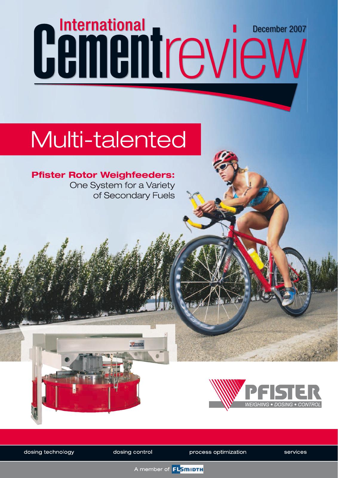Cover of International Cement Review - December 2007