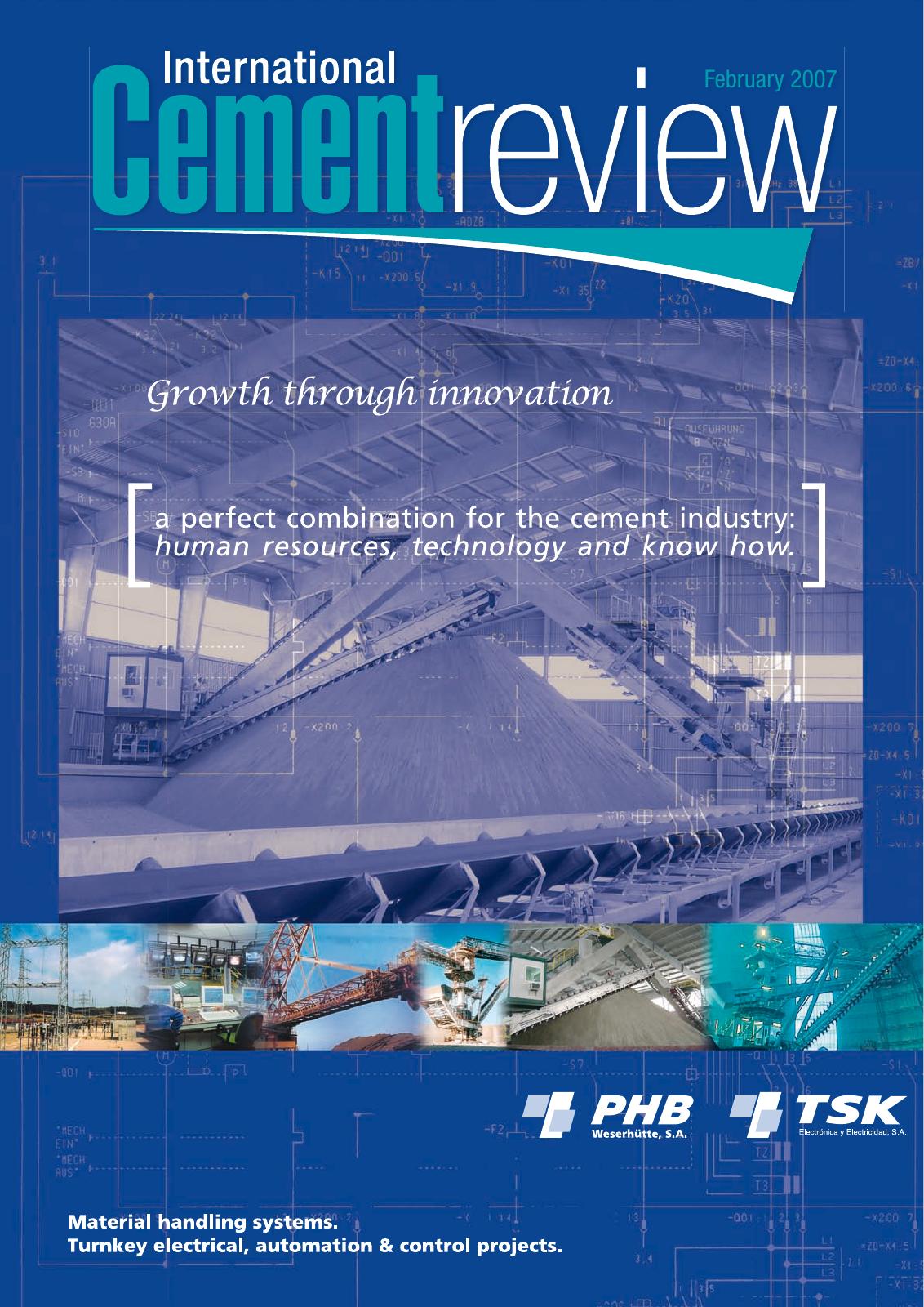 Cover of International Cement Review - February 2007