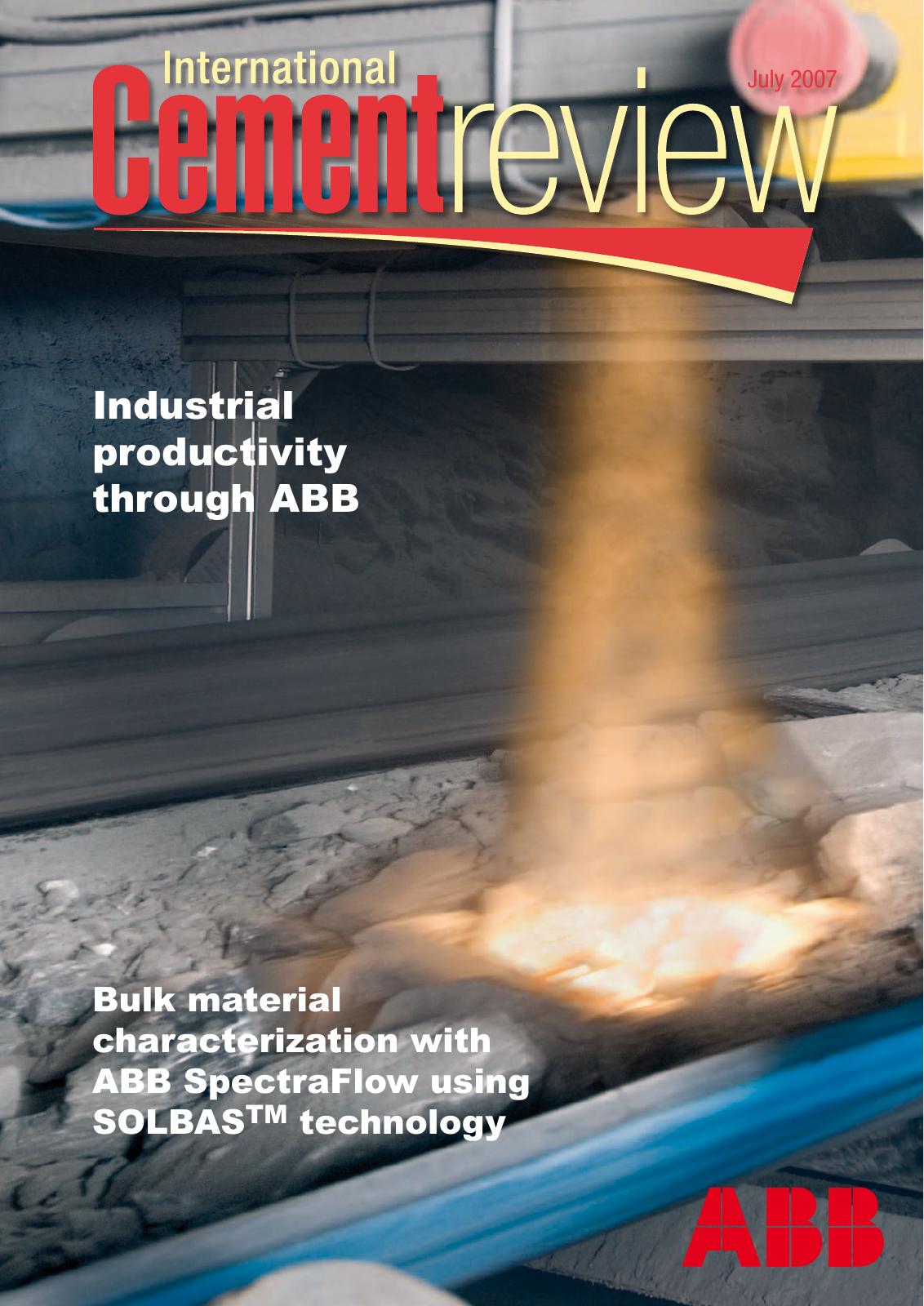 Cover of International Cement Review - July 2007