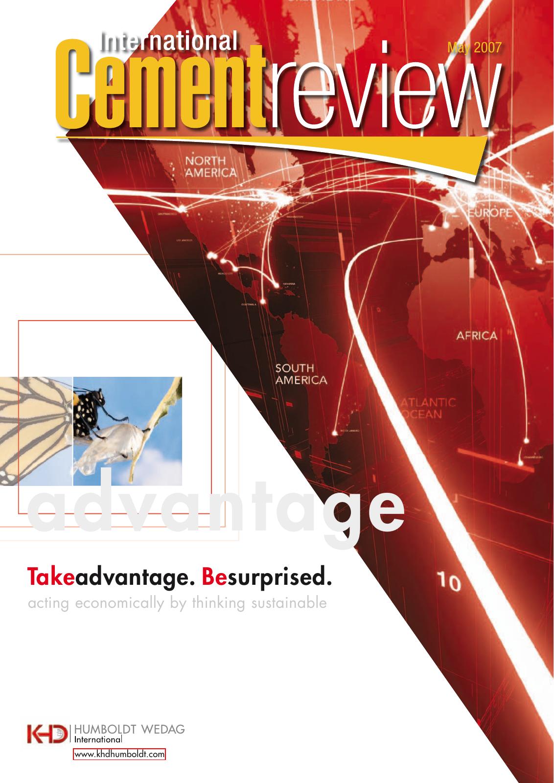 Cover of International Cement Review - May 2007