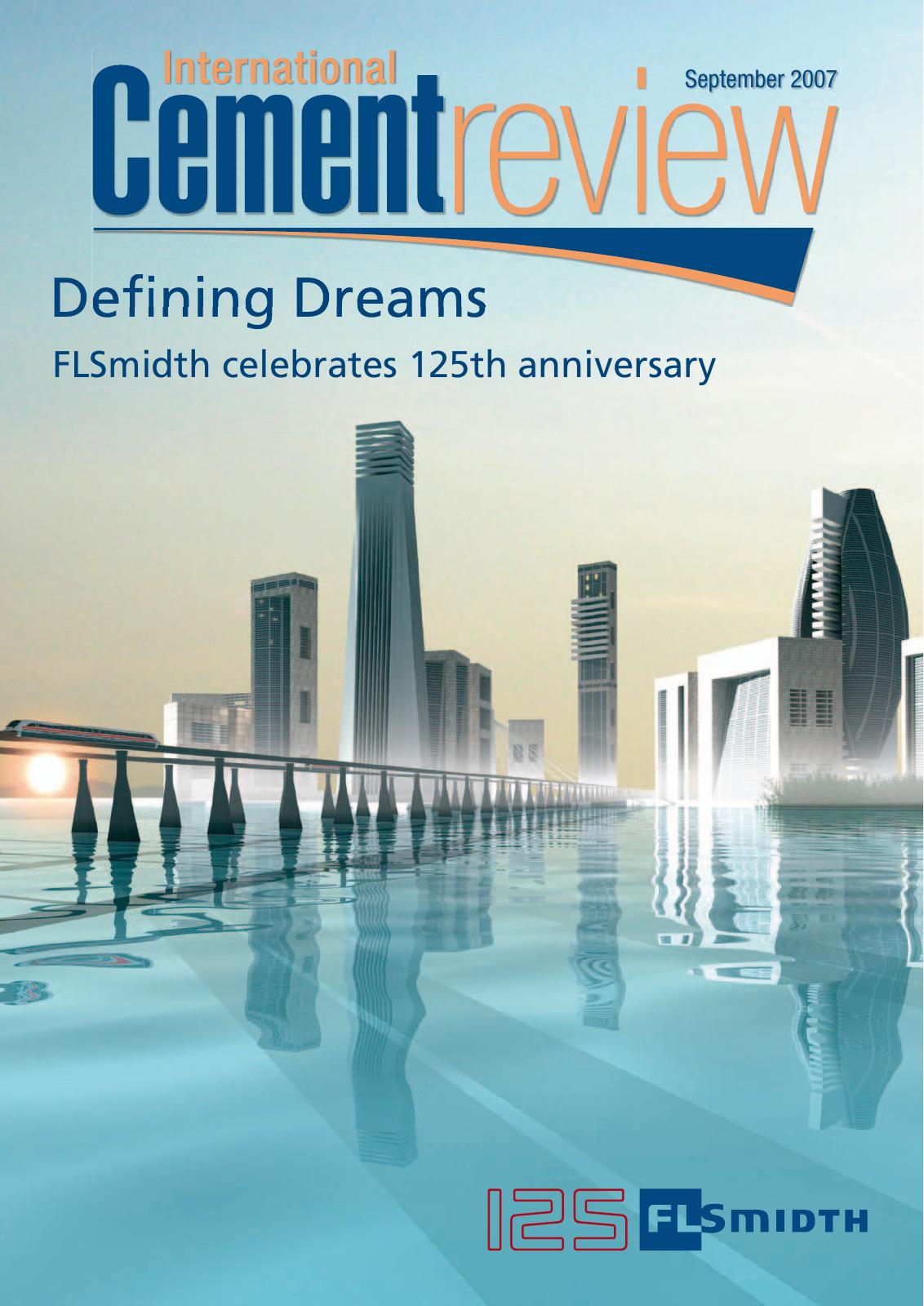 Cover of International Cement Review - September 2007