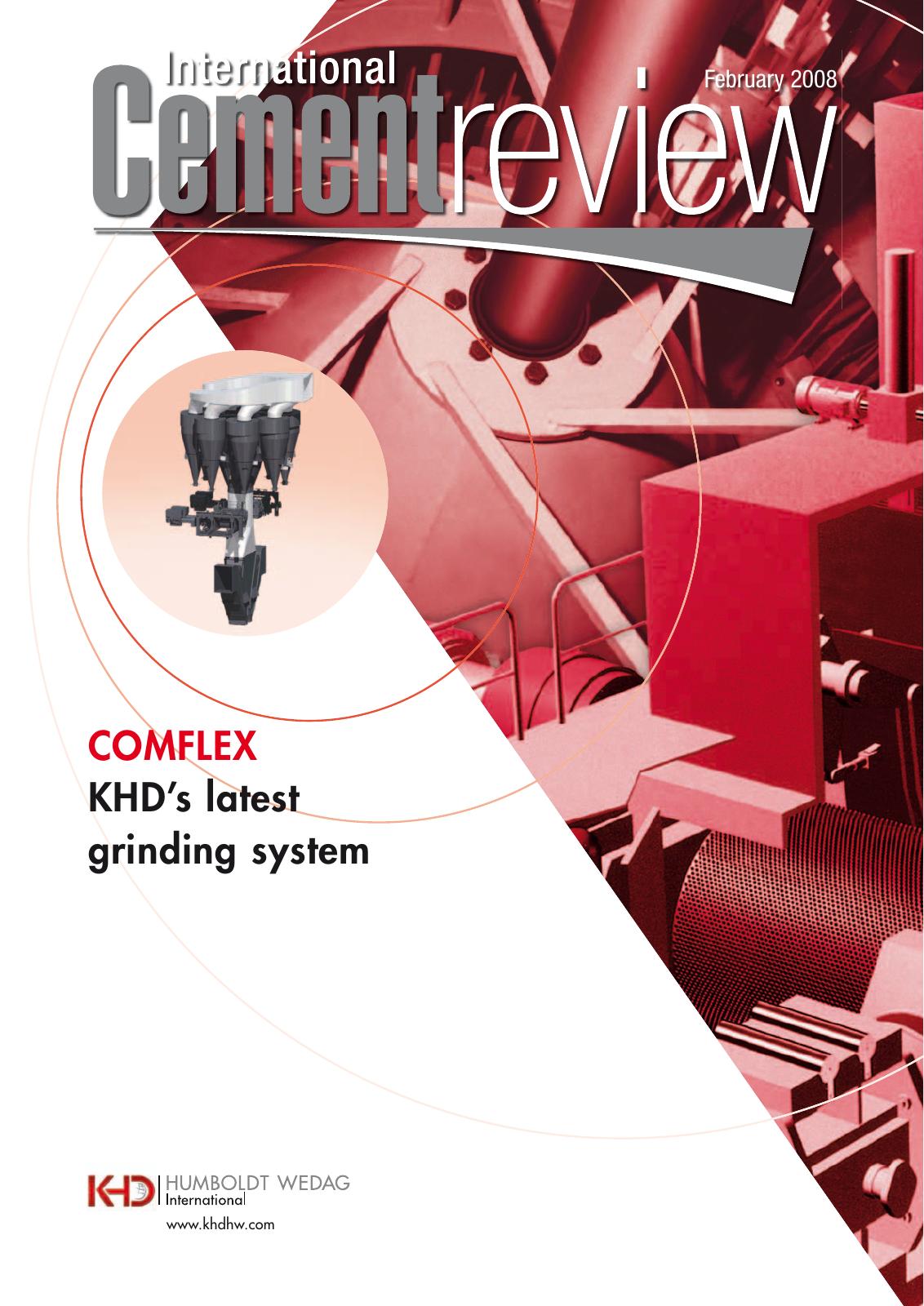 Cover of International Cement Review - February 2008