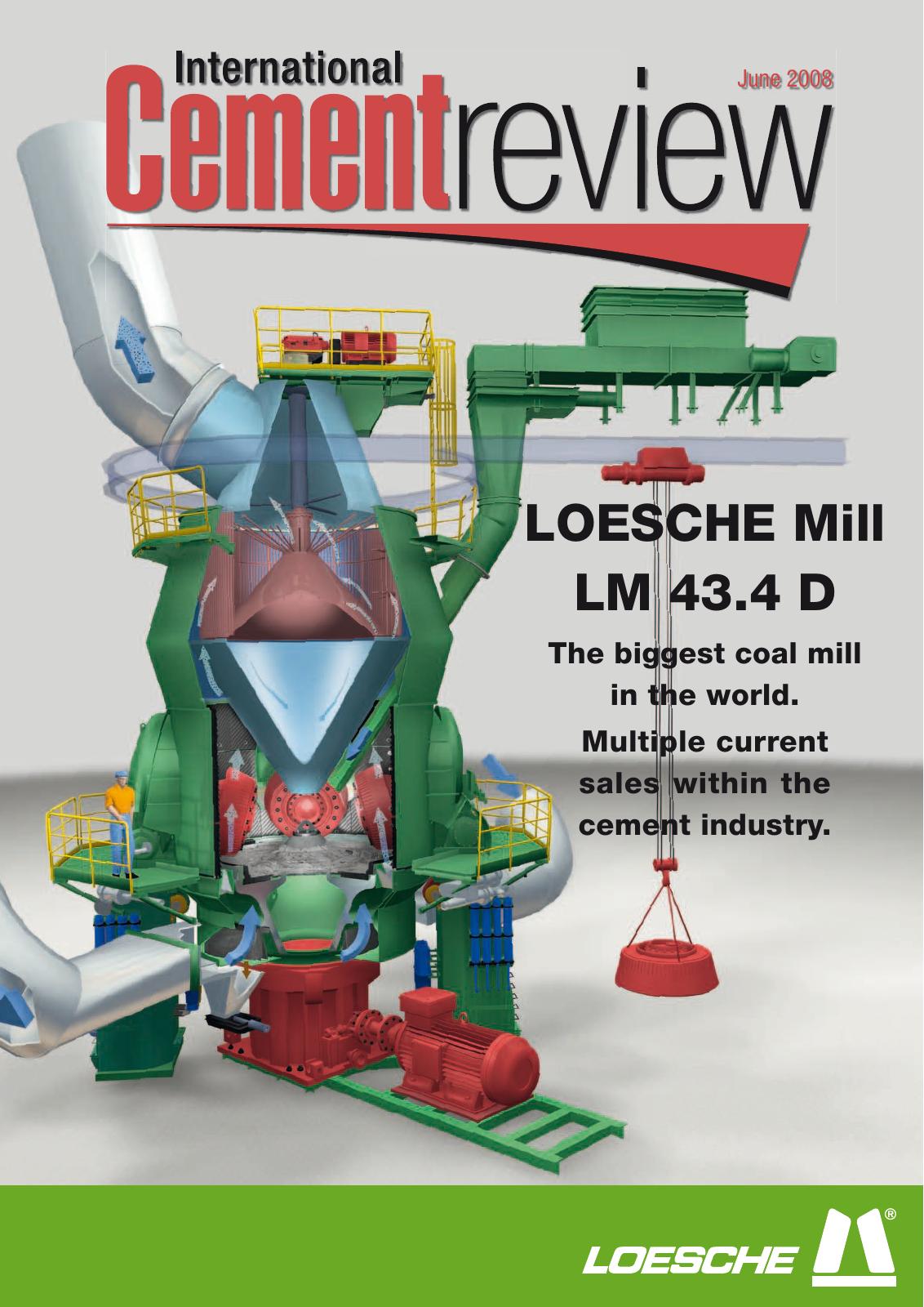 Cover of International Cement Review - June 2008