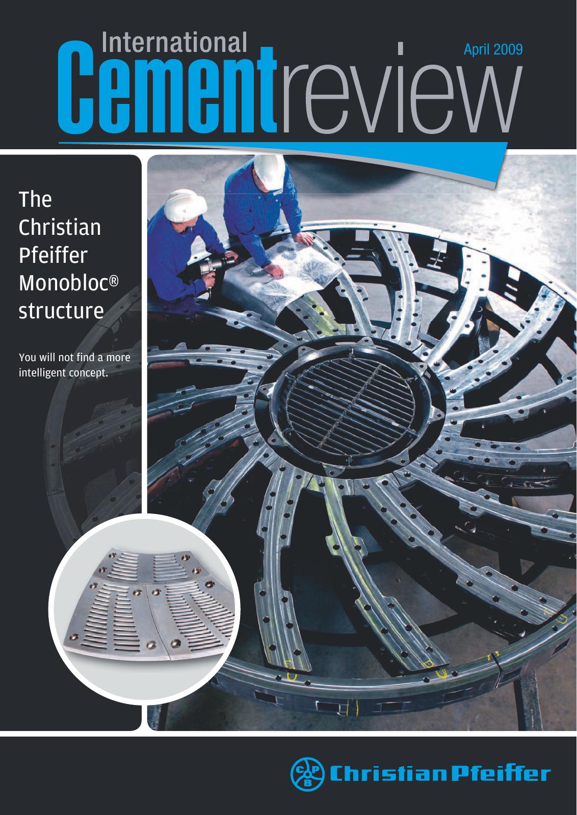 Cover of International Cement Review - April 2009
