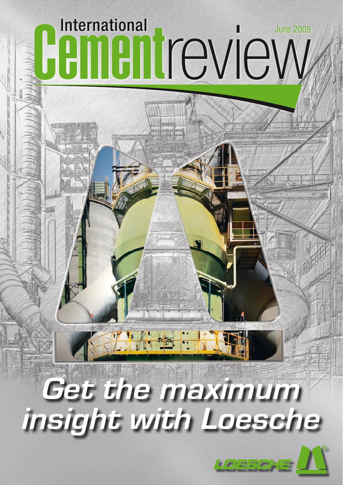 Cover of International Cement Review - June 2009