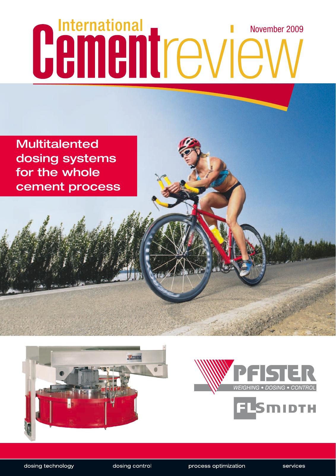 Cover of International Cement Review - November 2009