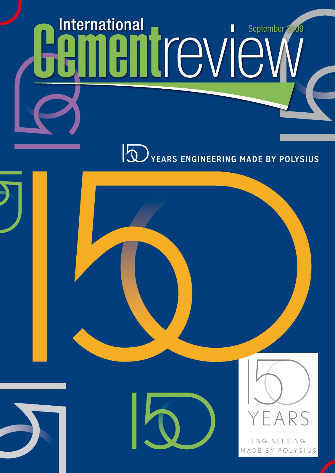 Cover of International Cement Review - September 2009