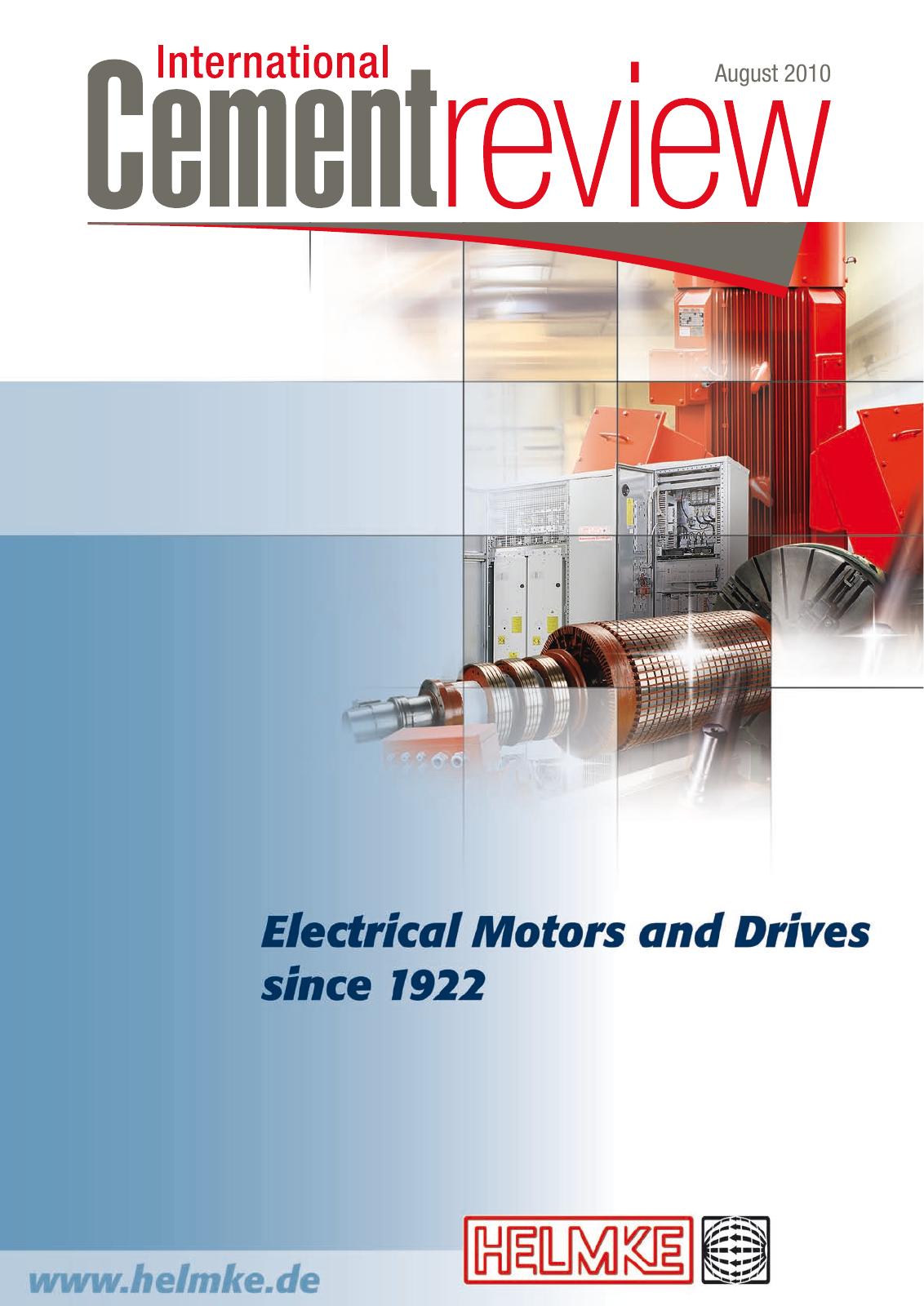 Cover of International Cement Review - August 2010