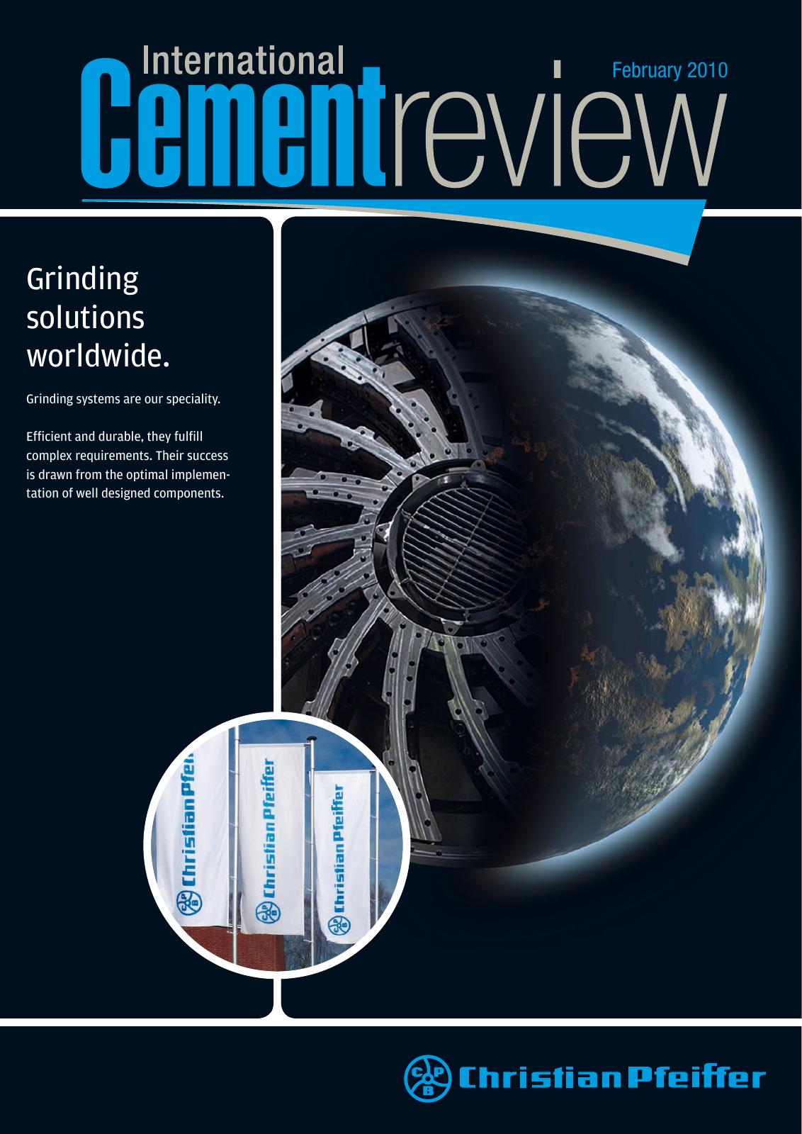 Cover of International Cement Review - February 2010