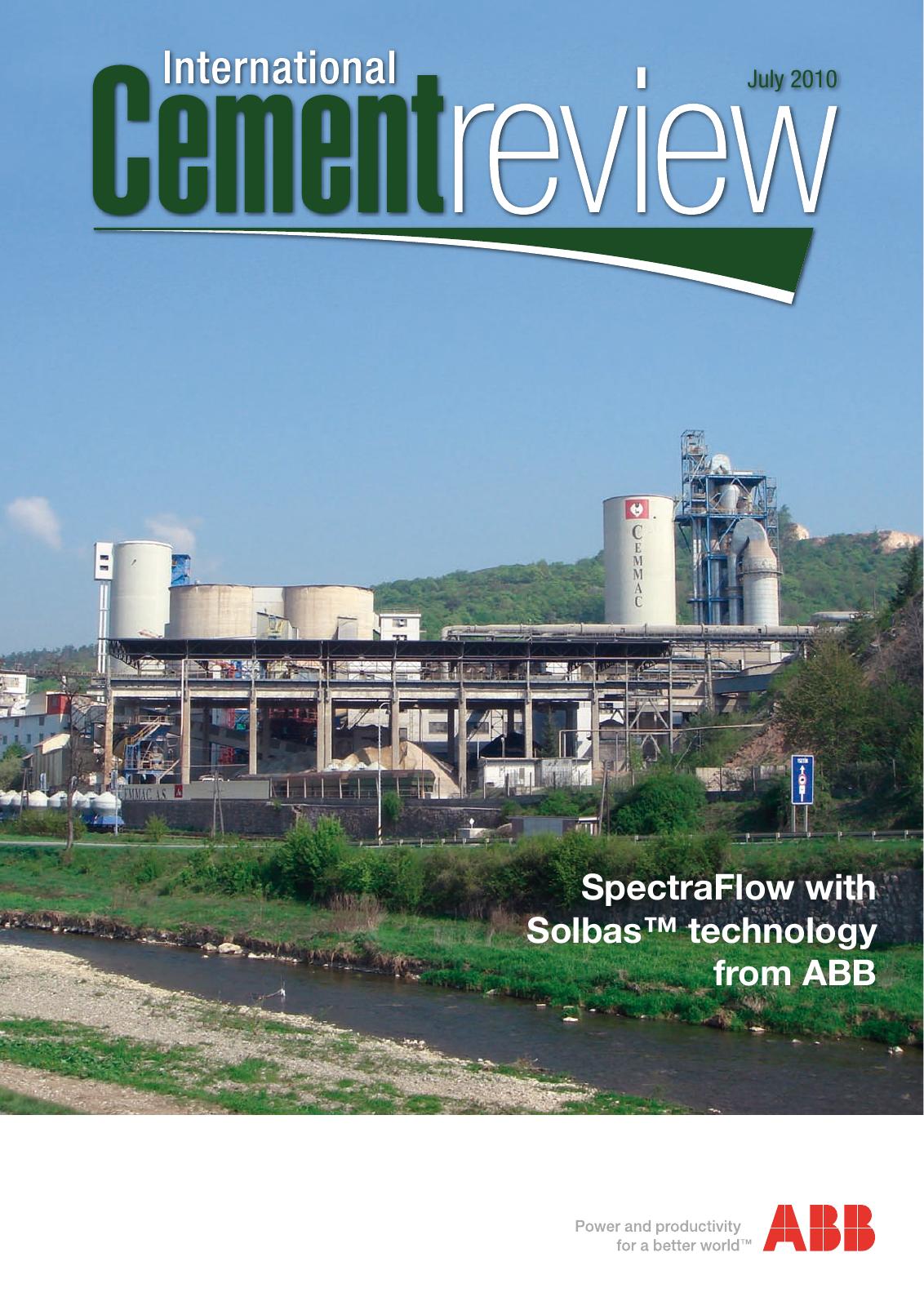Cover of International Cement Review - July 2010