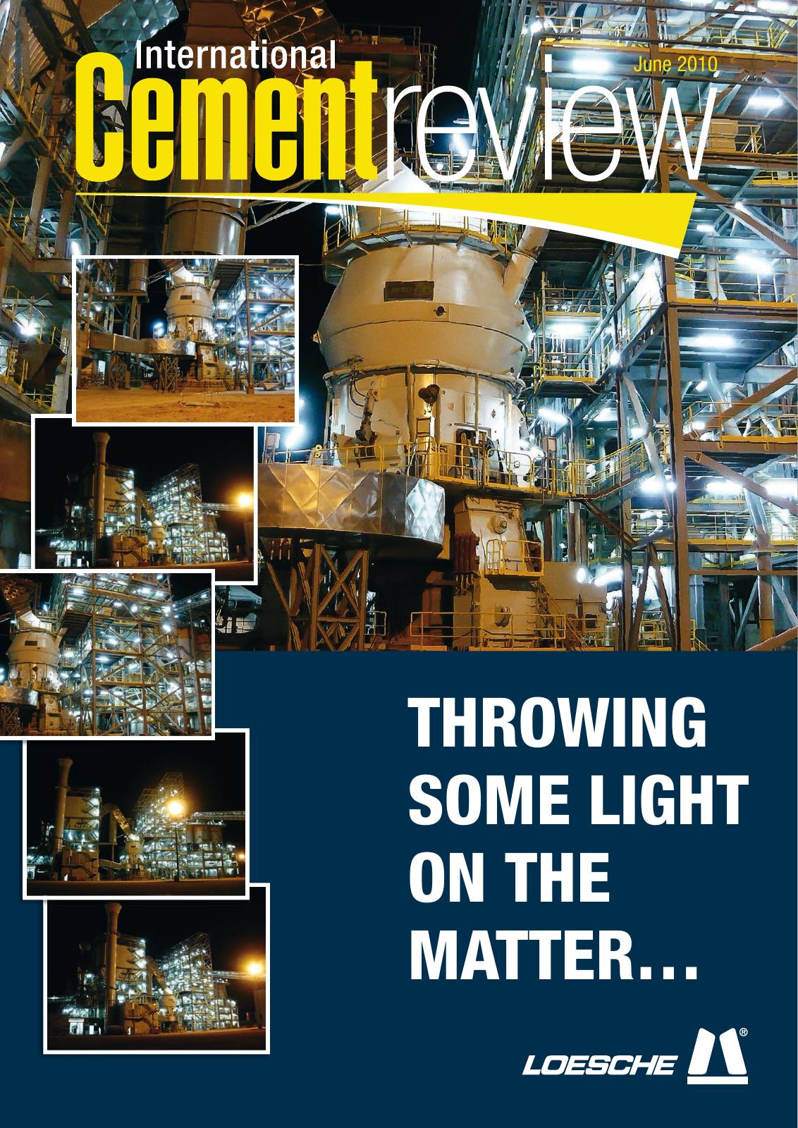 Cover of International Cement Review - June 2010