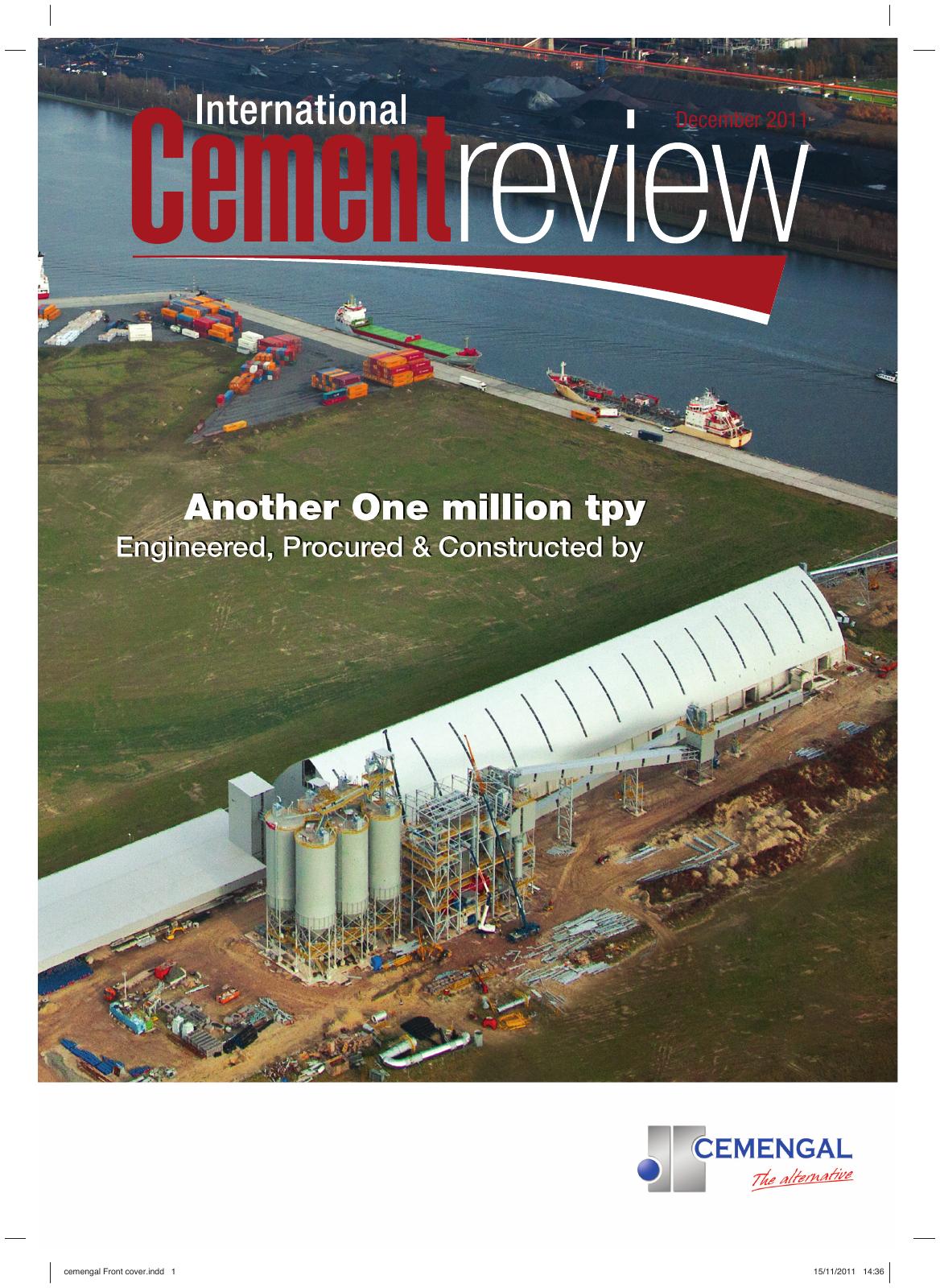 Cover of International Cement Review - December 2011