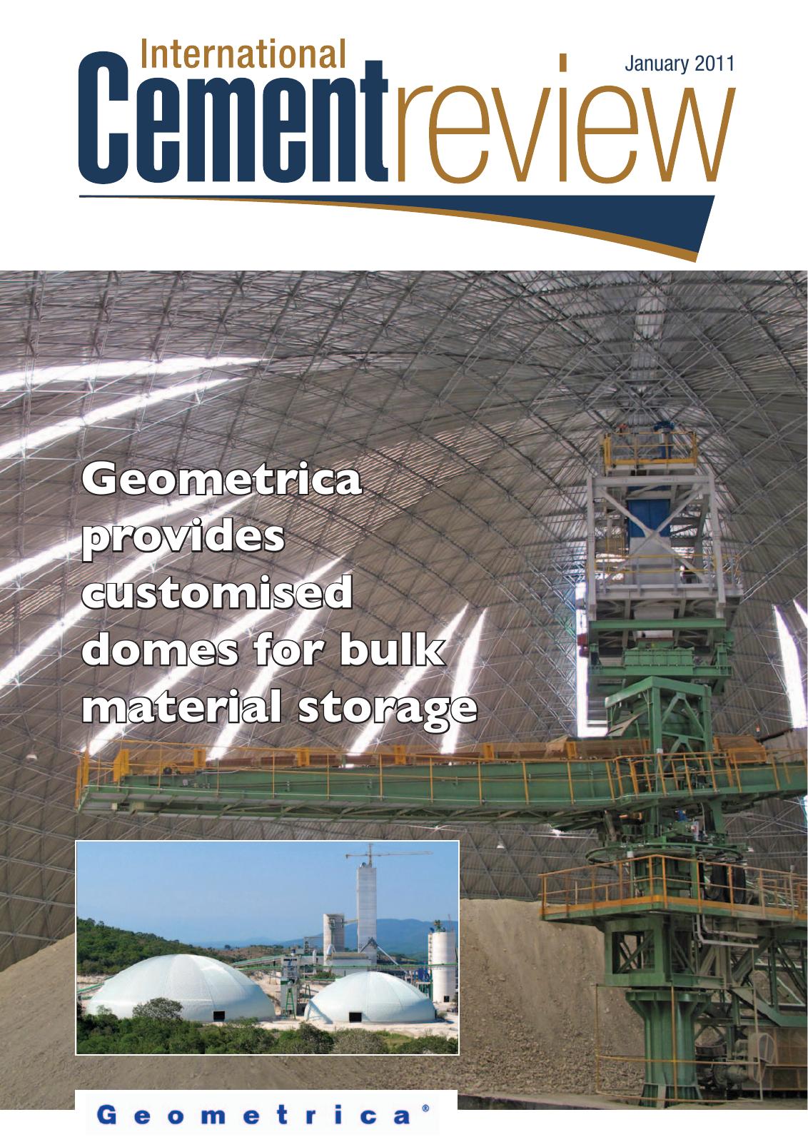 Cover of International Cement Review - January 2011