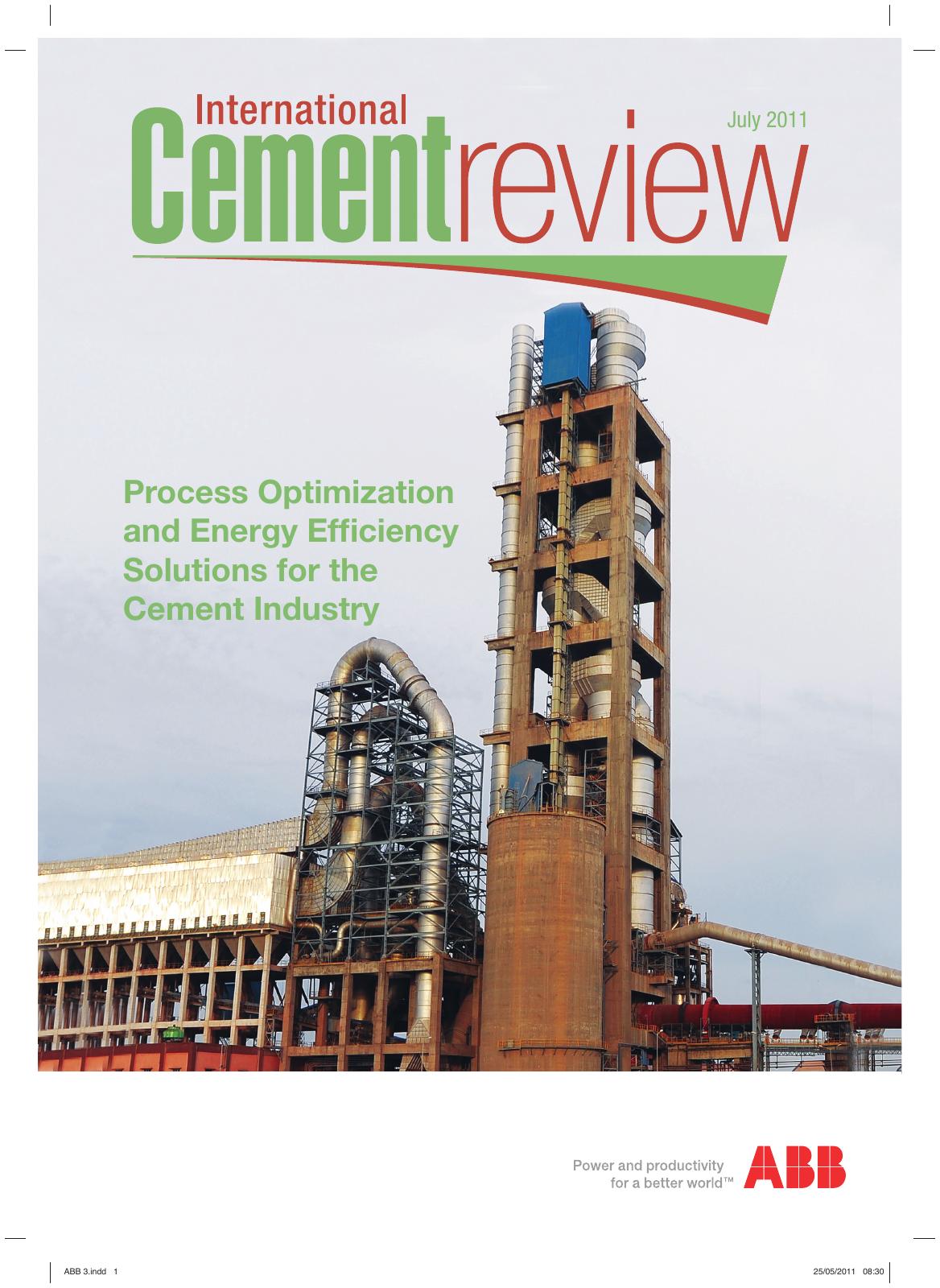 Cover of International Cement Review - July 2011