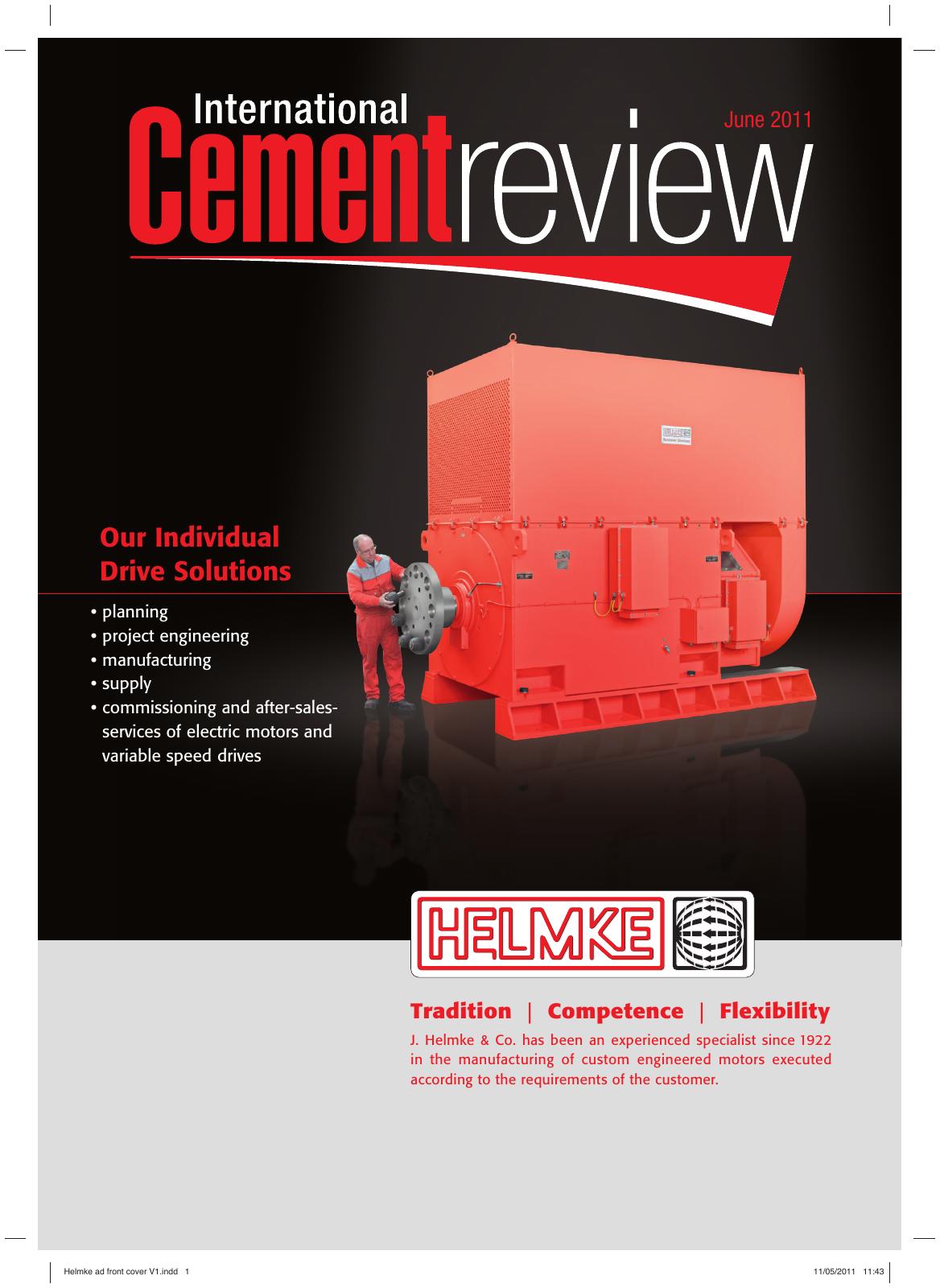 Cover of International Cement Review - June 2011