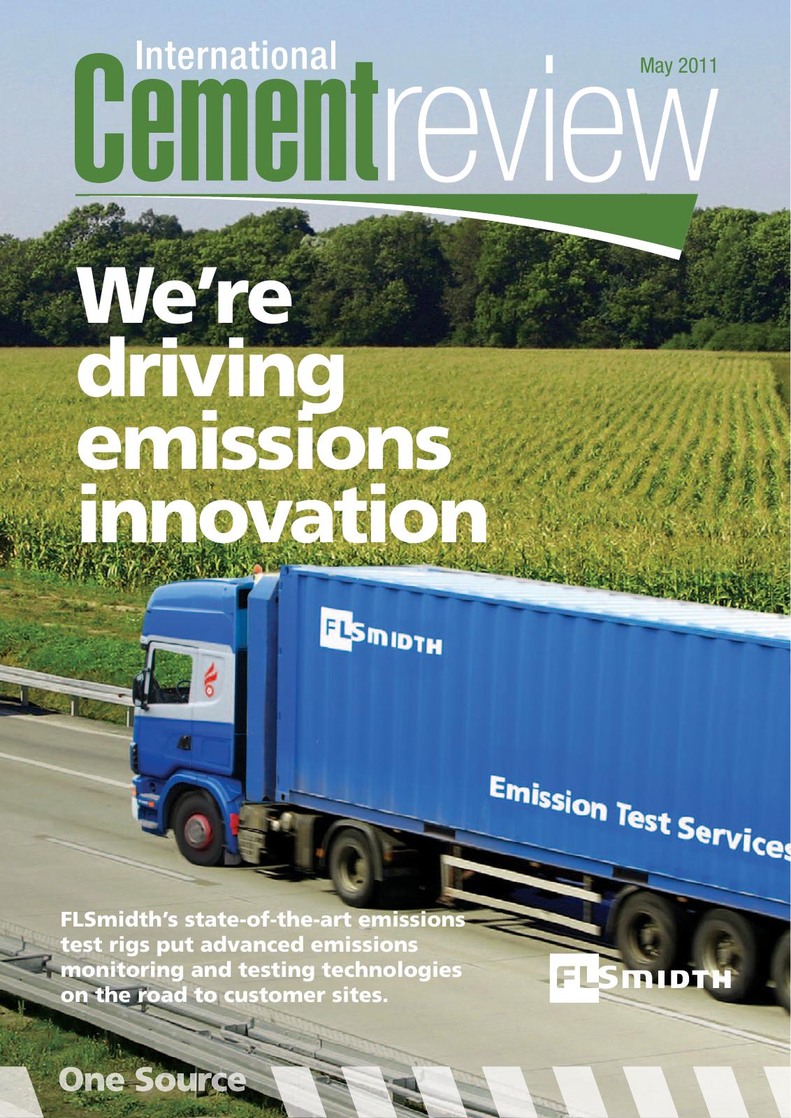 Cover of International Cement Review - May 2011