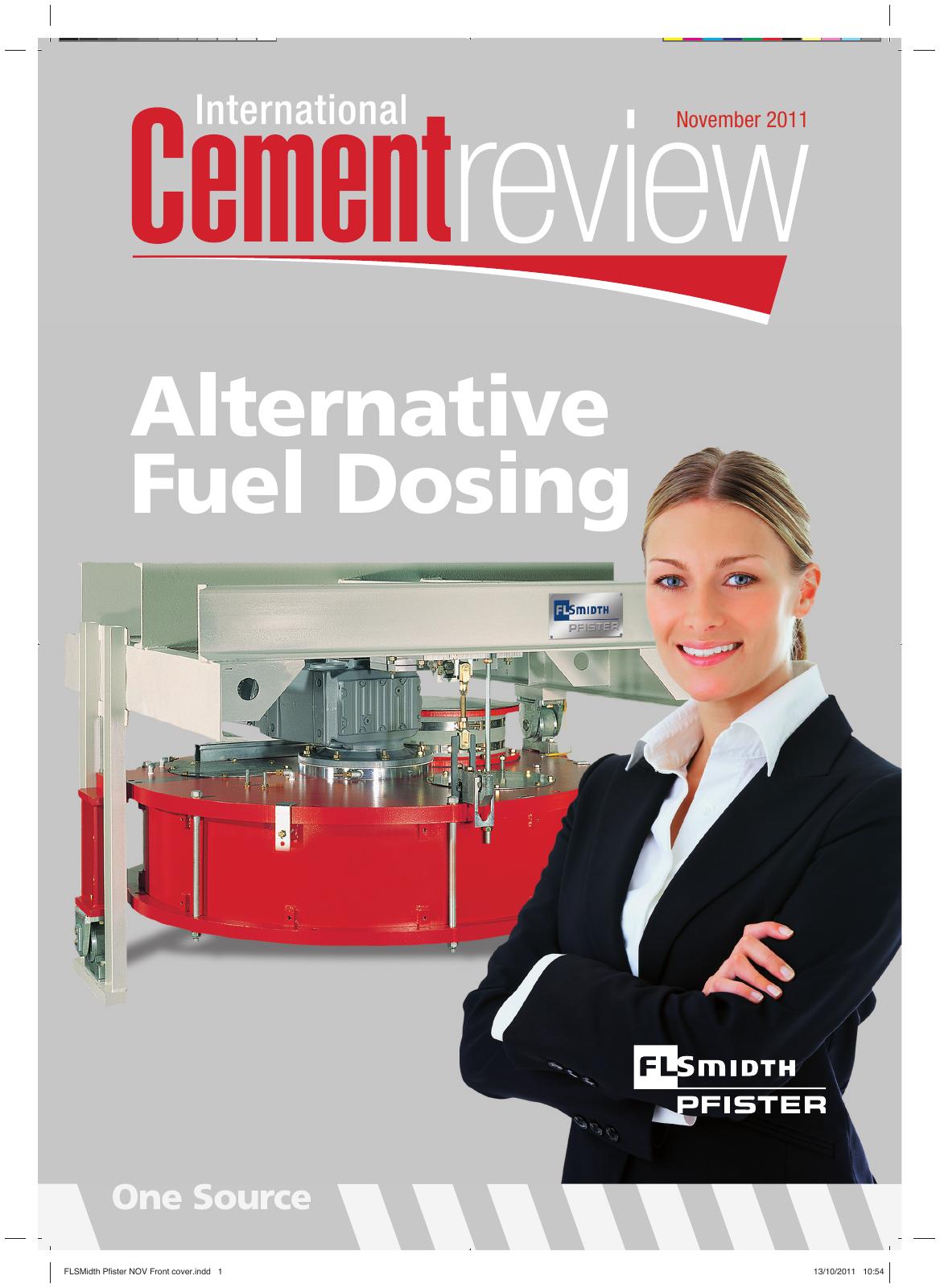 Cover of International Cement Review - November 2011