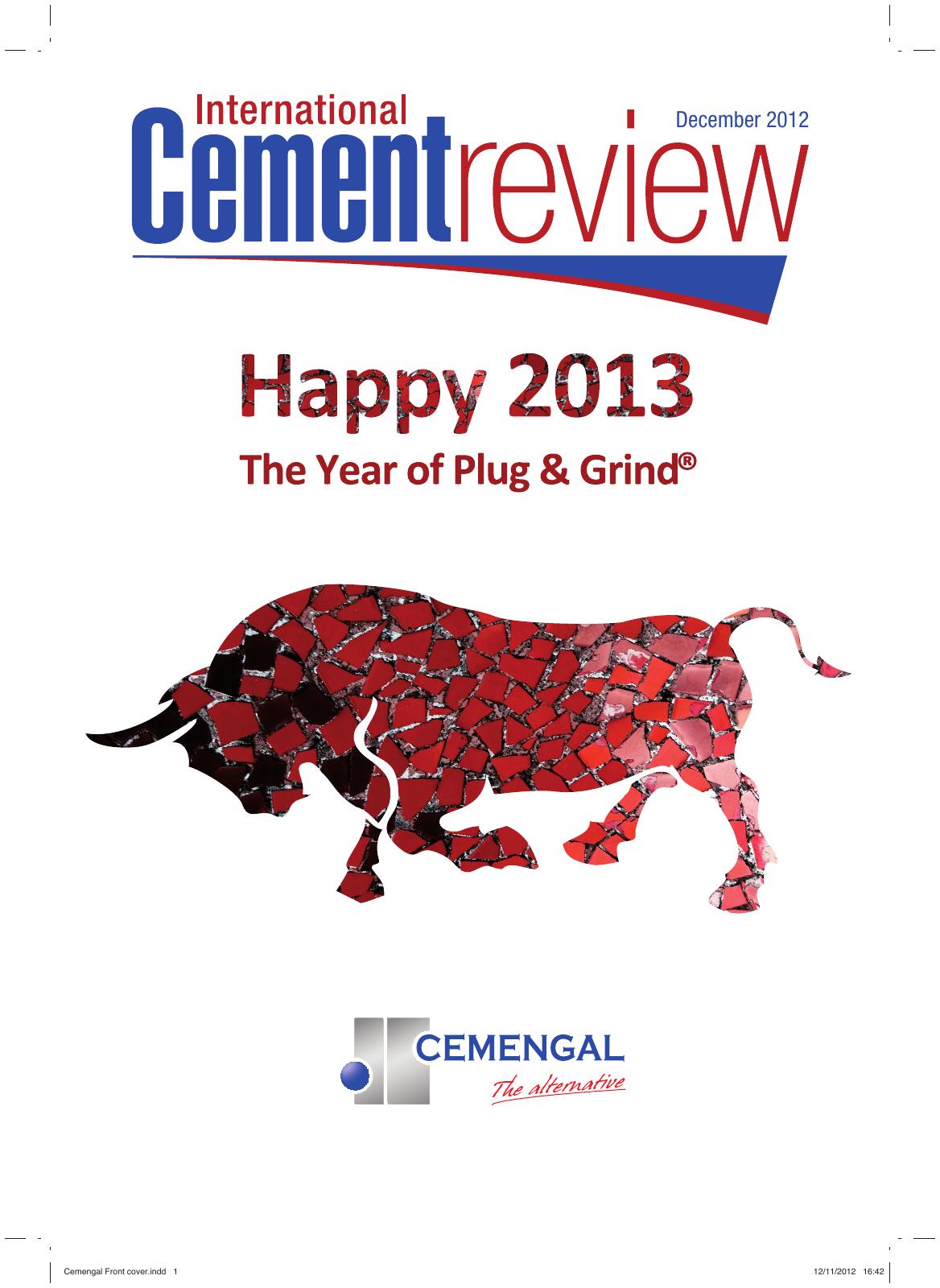 Cover of International Cement Review - December 2012