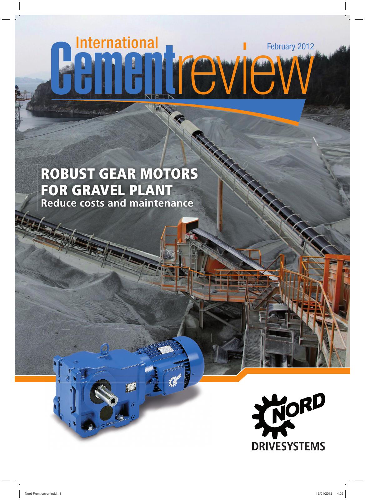Cover of International Cement Review - February 2012
